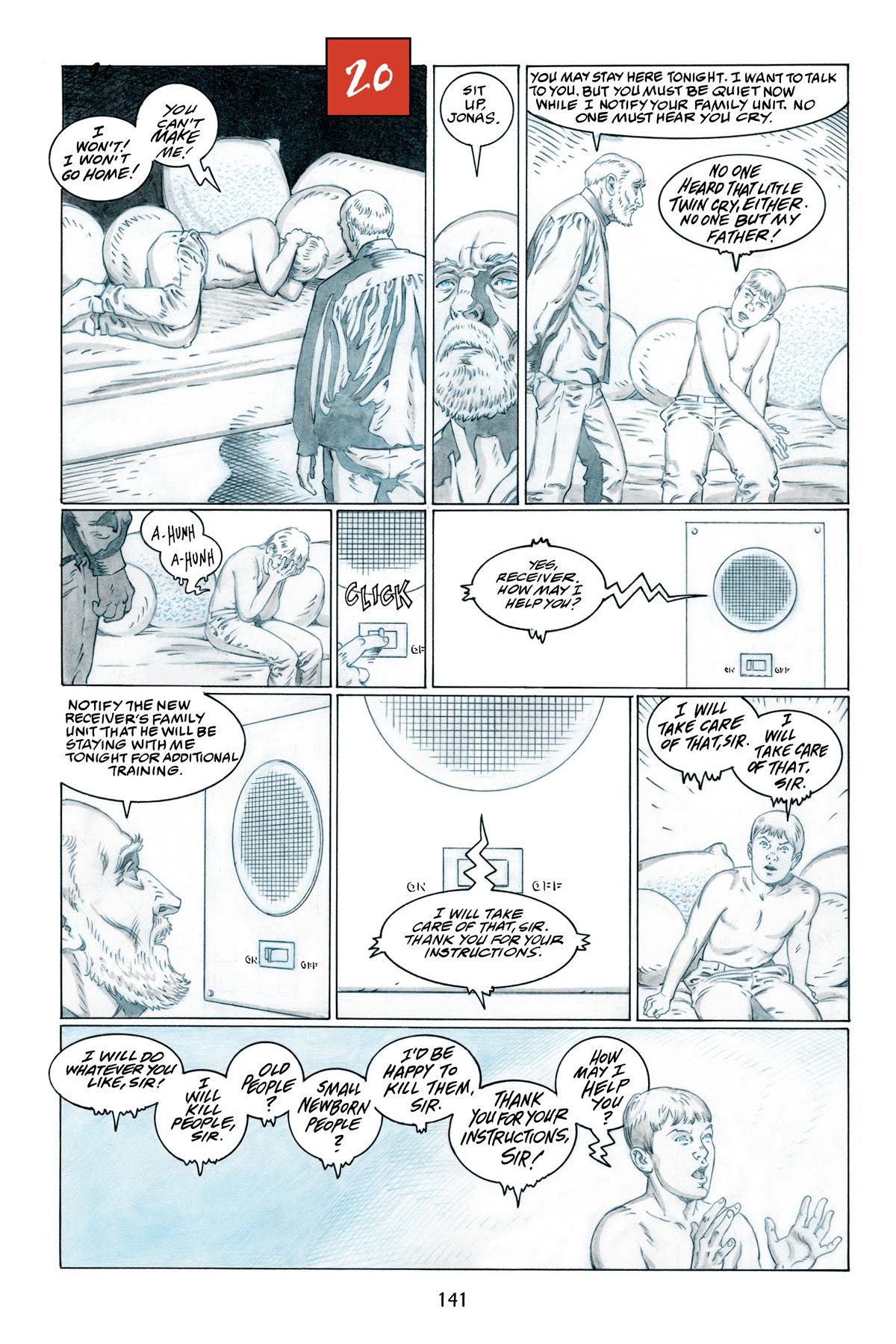 Read online The Giver comic -  Issue # TPB (Part 2) - 48