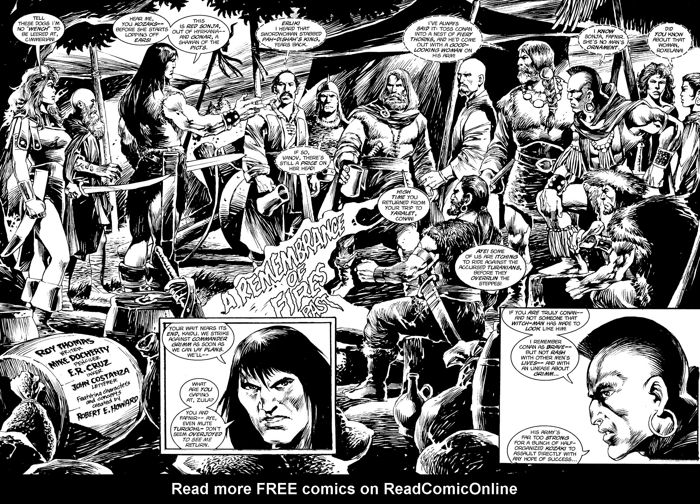 Read online The Savage Sword Of Conan comic -  Issue #231 - 4