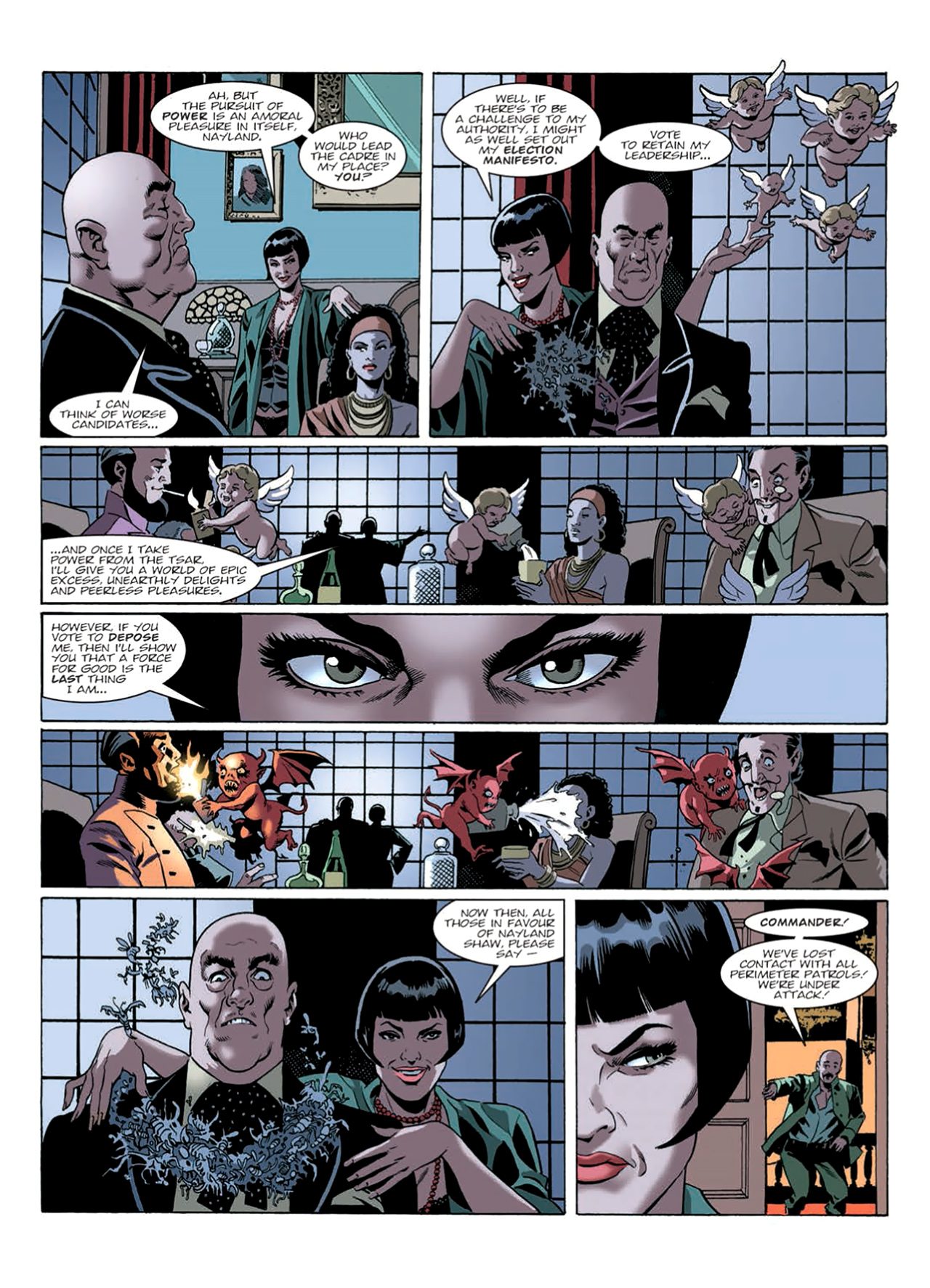 Read online Nikolai Dante comic -  Issue # TPB 9 - 166