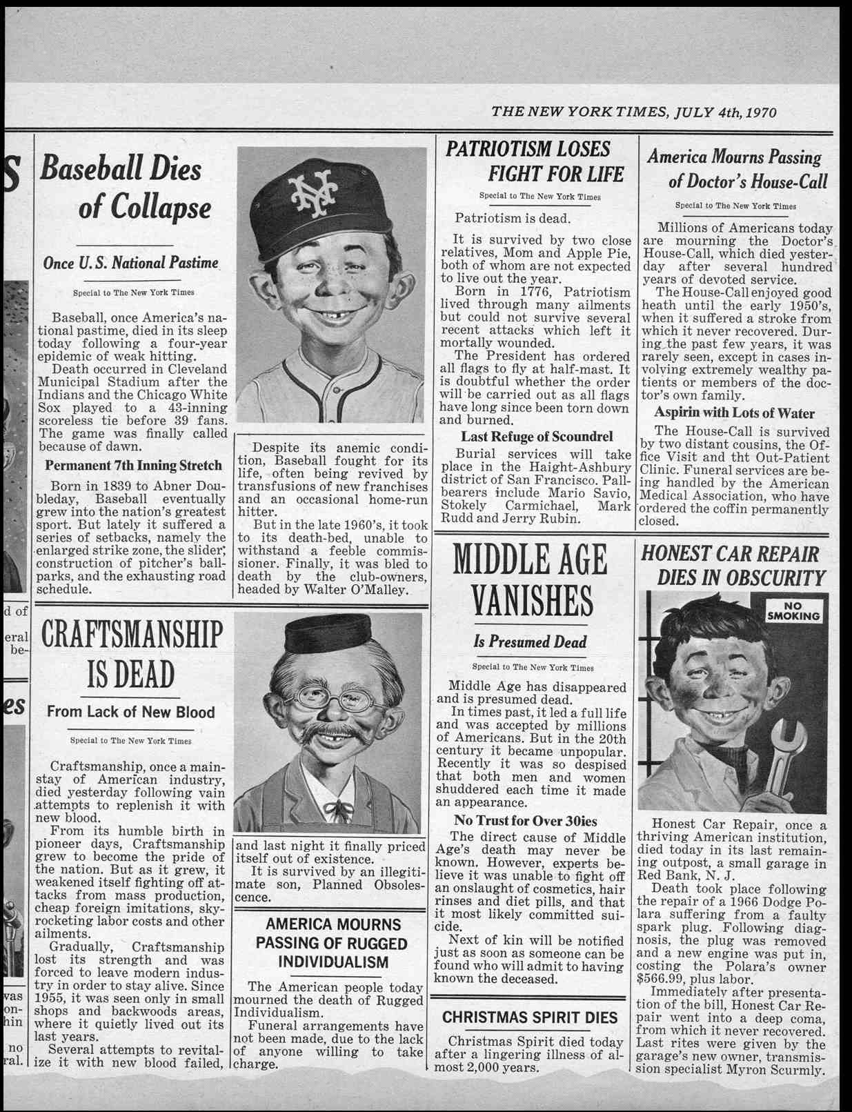 Read online MAD comic -  Issue #136 - 32