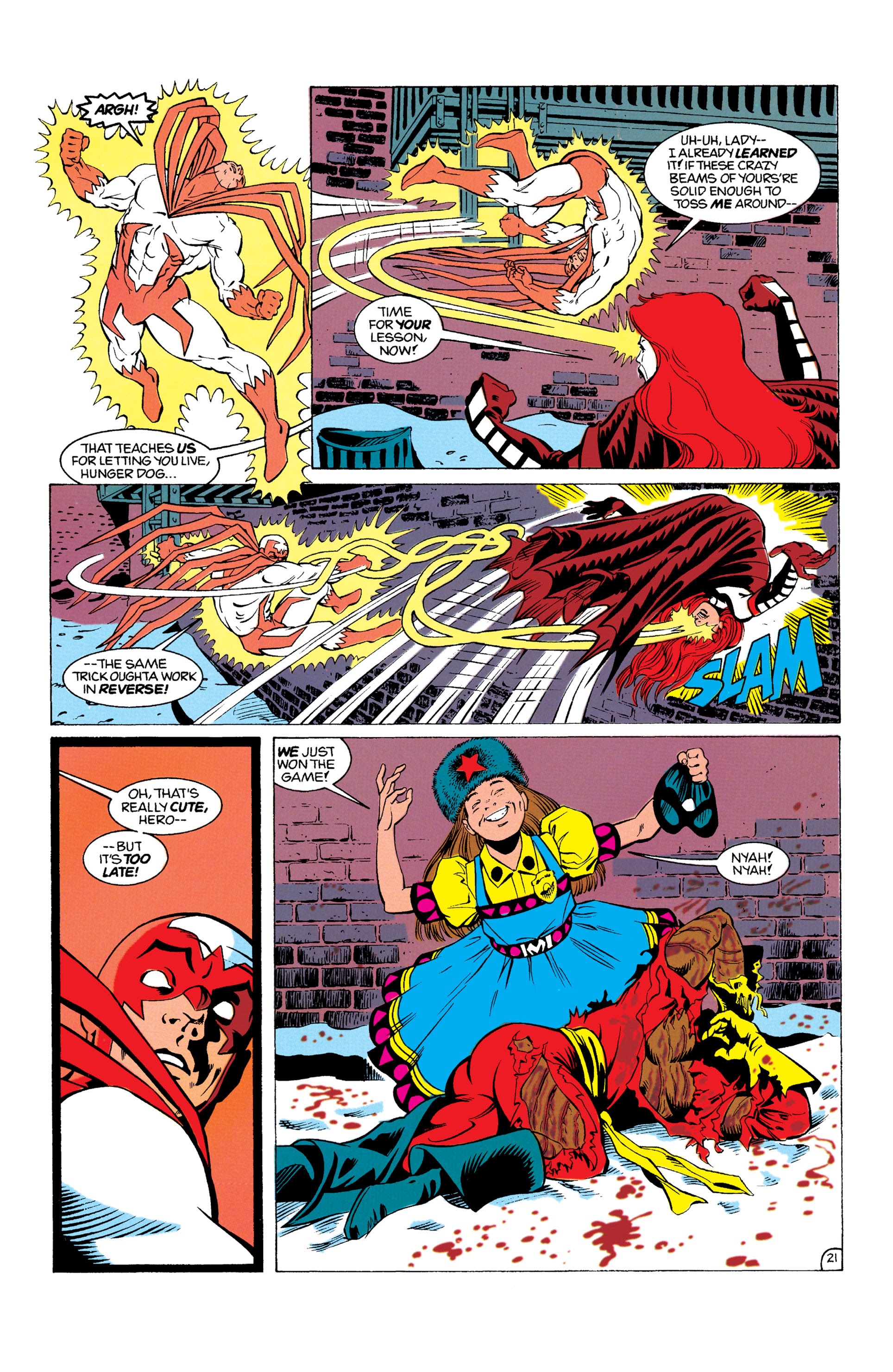 Read online Hawk and Dove (1989) comic -  Issue #21 - 22