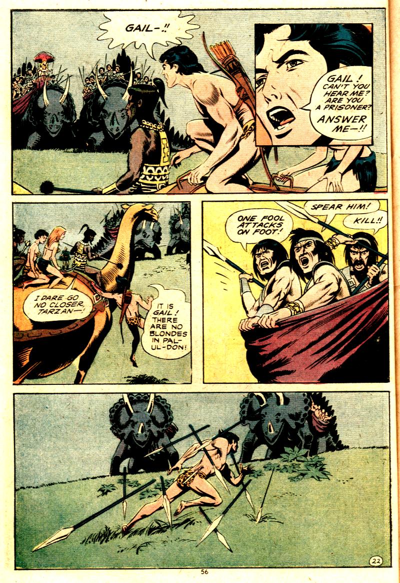 Read online Tarzan (1972) comic -  Issue #232 - 51