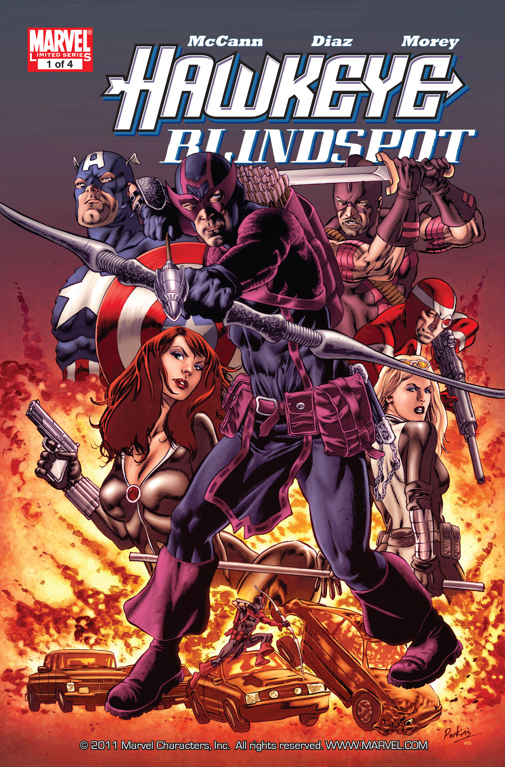 Read online Hawkeye: Blindspot comic -  Issue #1 - 1