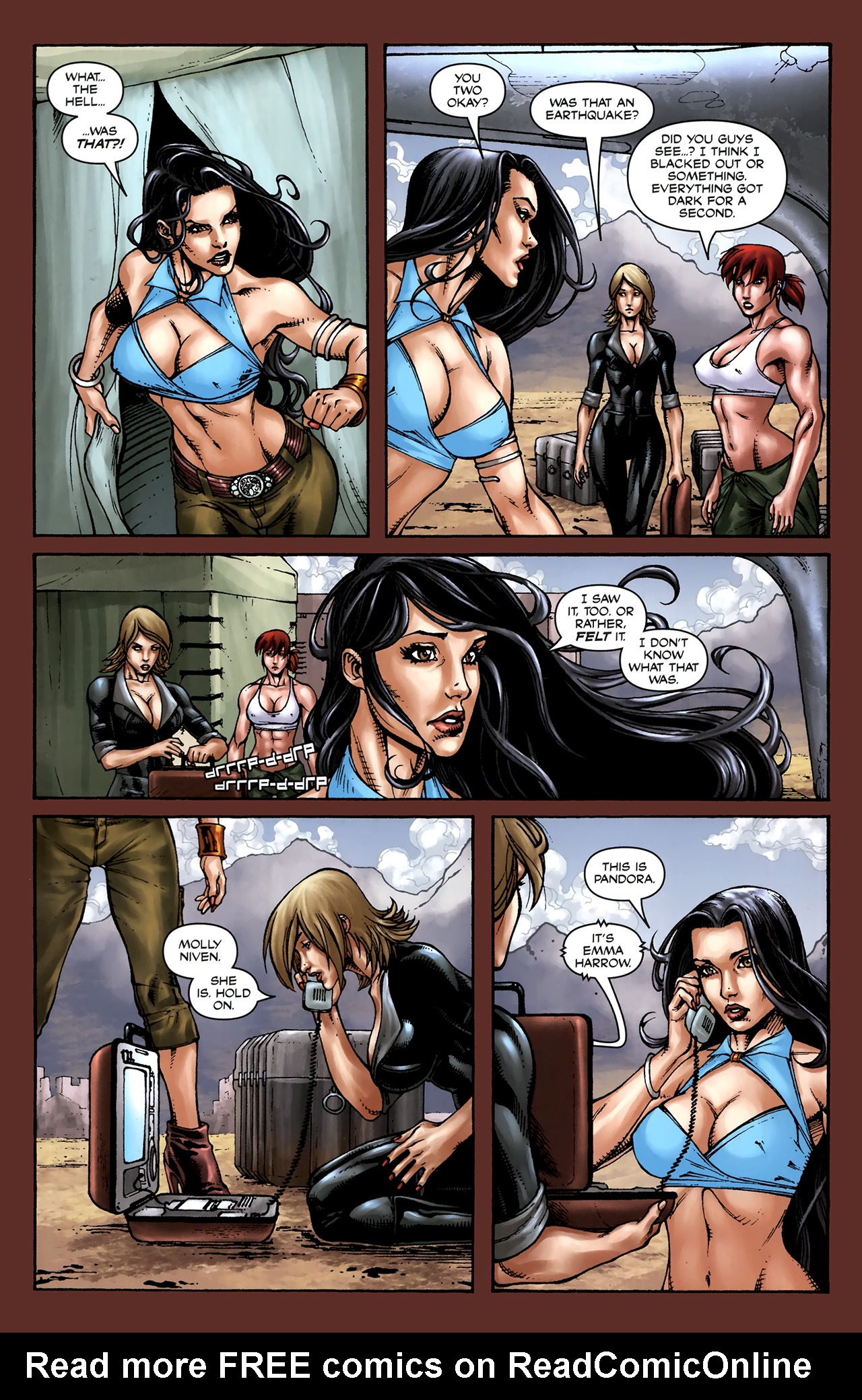 Read online War Goddess comic -  Issue #0 - 14