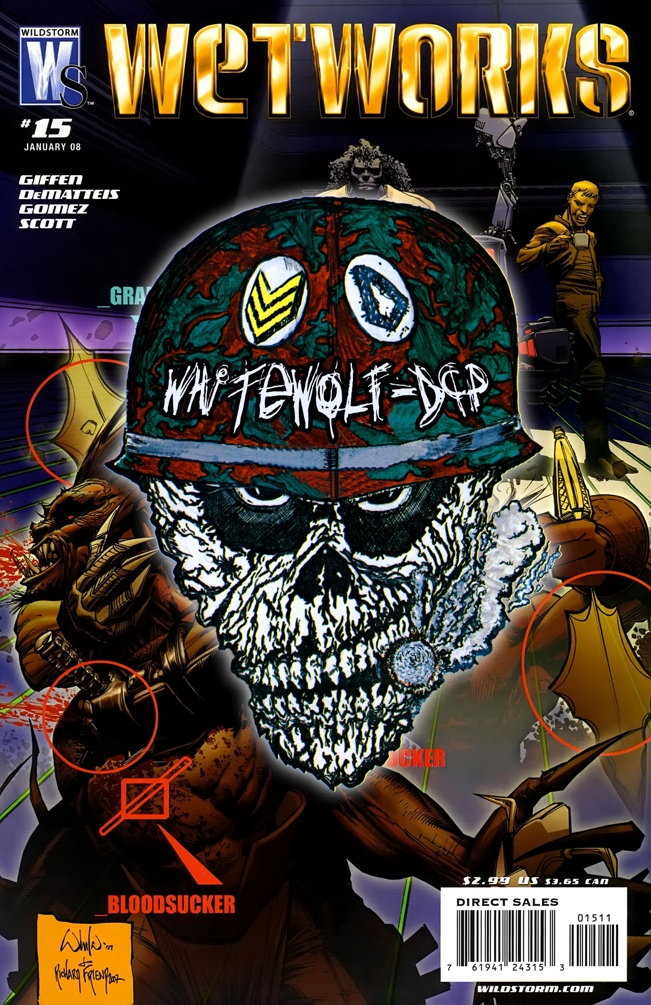 Read online Wetworks (2006) comic -  Issue #15 - 24