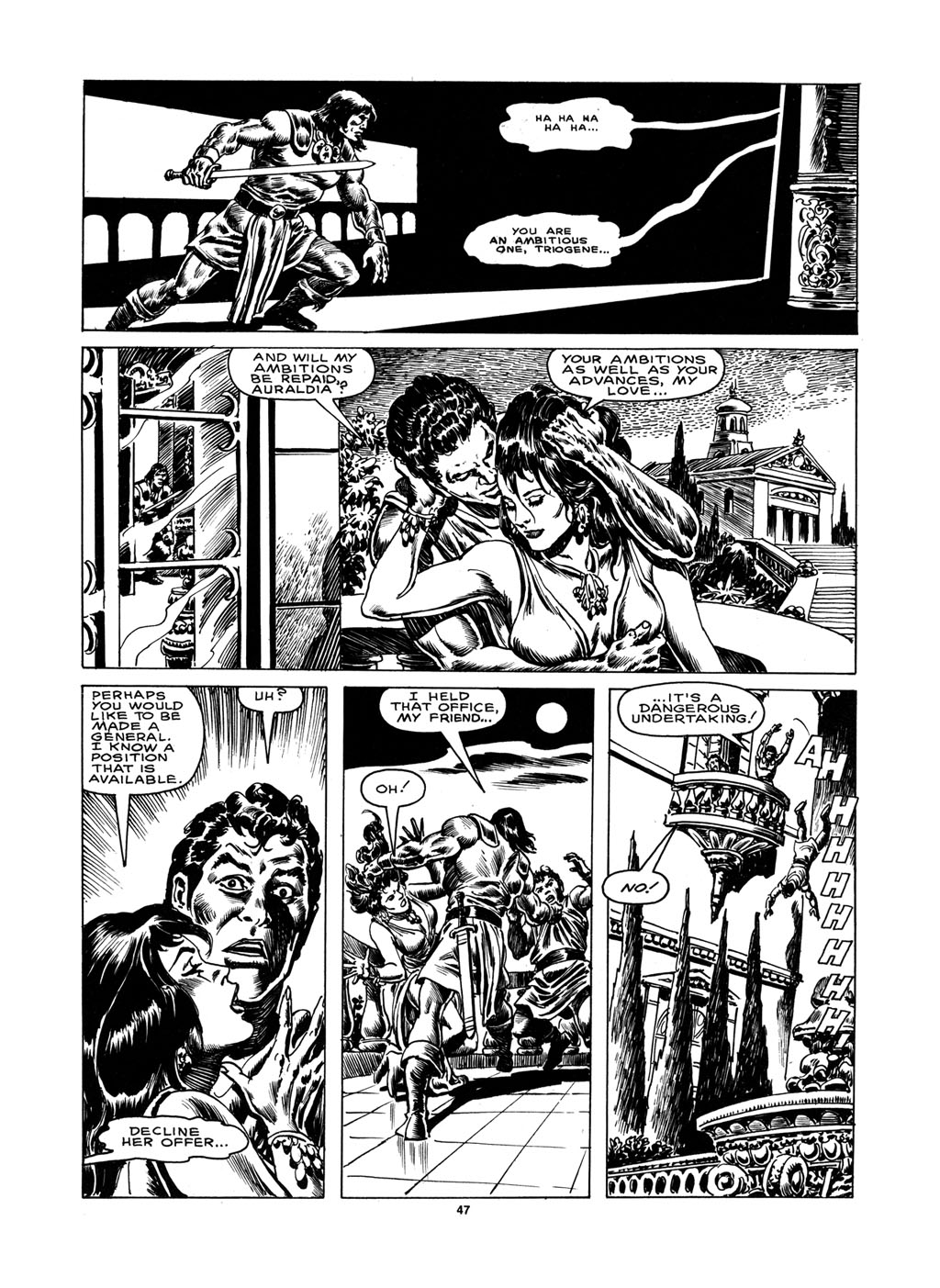 Read online The Savage Sword Of Conan comic -  Issue #148 - 45