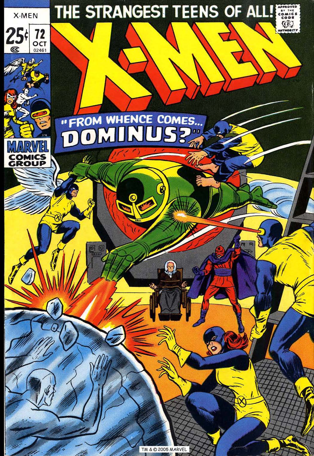 Read online Uncanny X-Men (1963) comic -  Issue #72 - 1