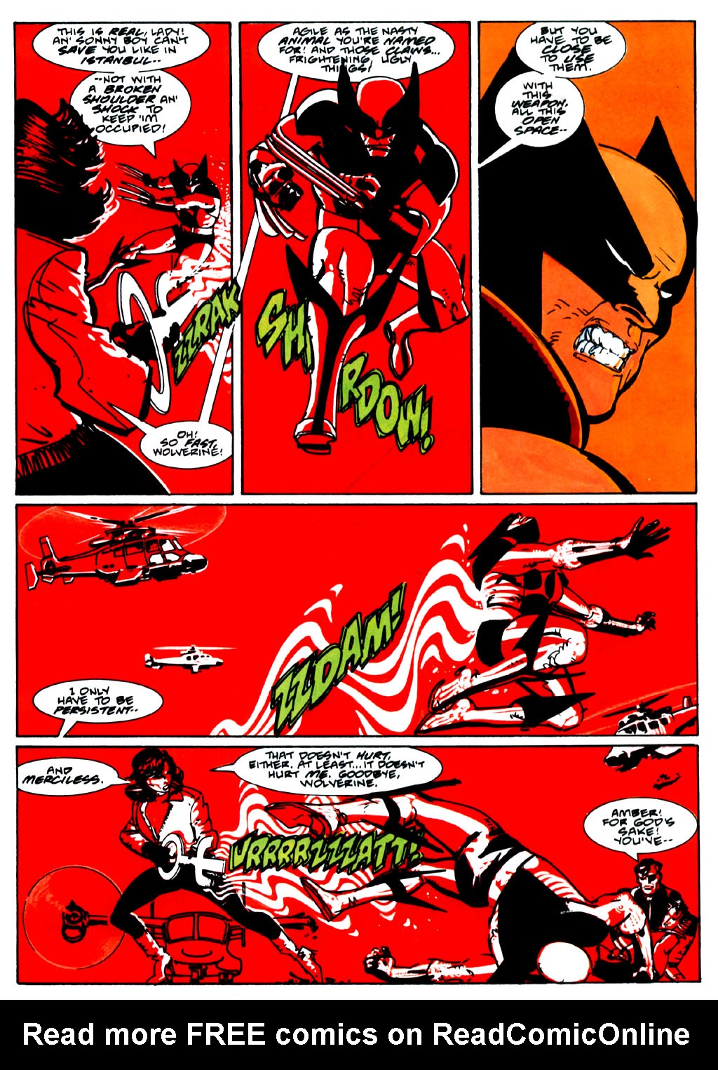 Read online Marvel Graphic Novel comic -  Issue #50 - Wolverine & Nick Fury - The Scorpio Connection - 60