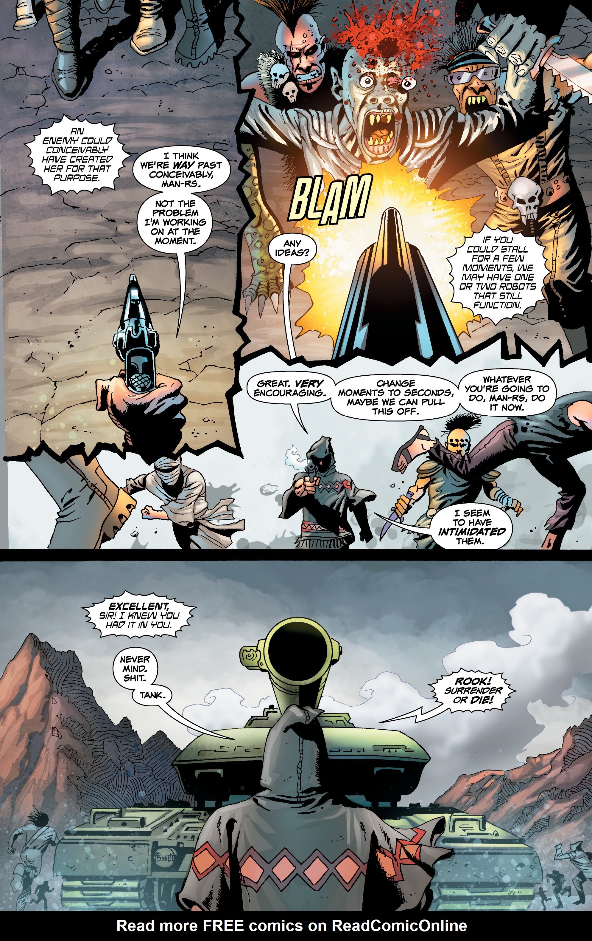 Read online The Rook: Desperate Times comic -  Issue # TPB - 86