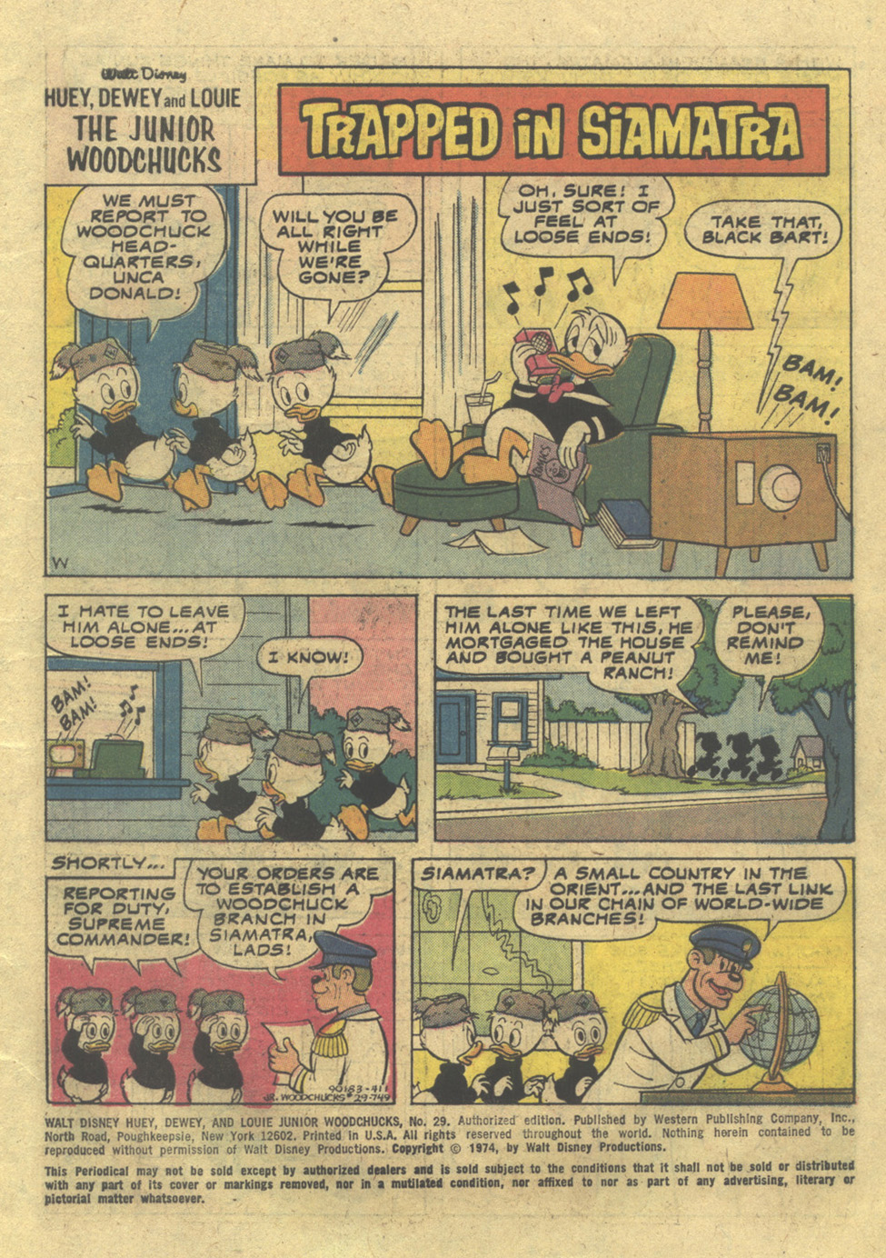 Read online Huey, Dewey, and Louie Junior Woodchucks comic -  Issue #29 - 3