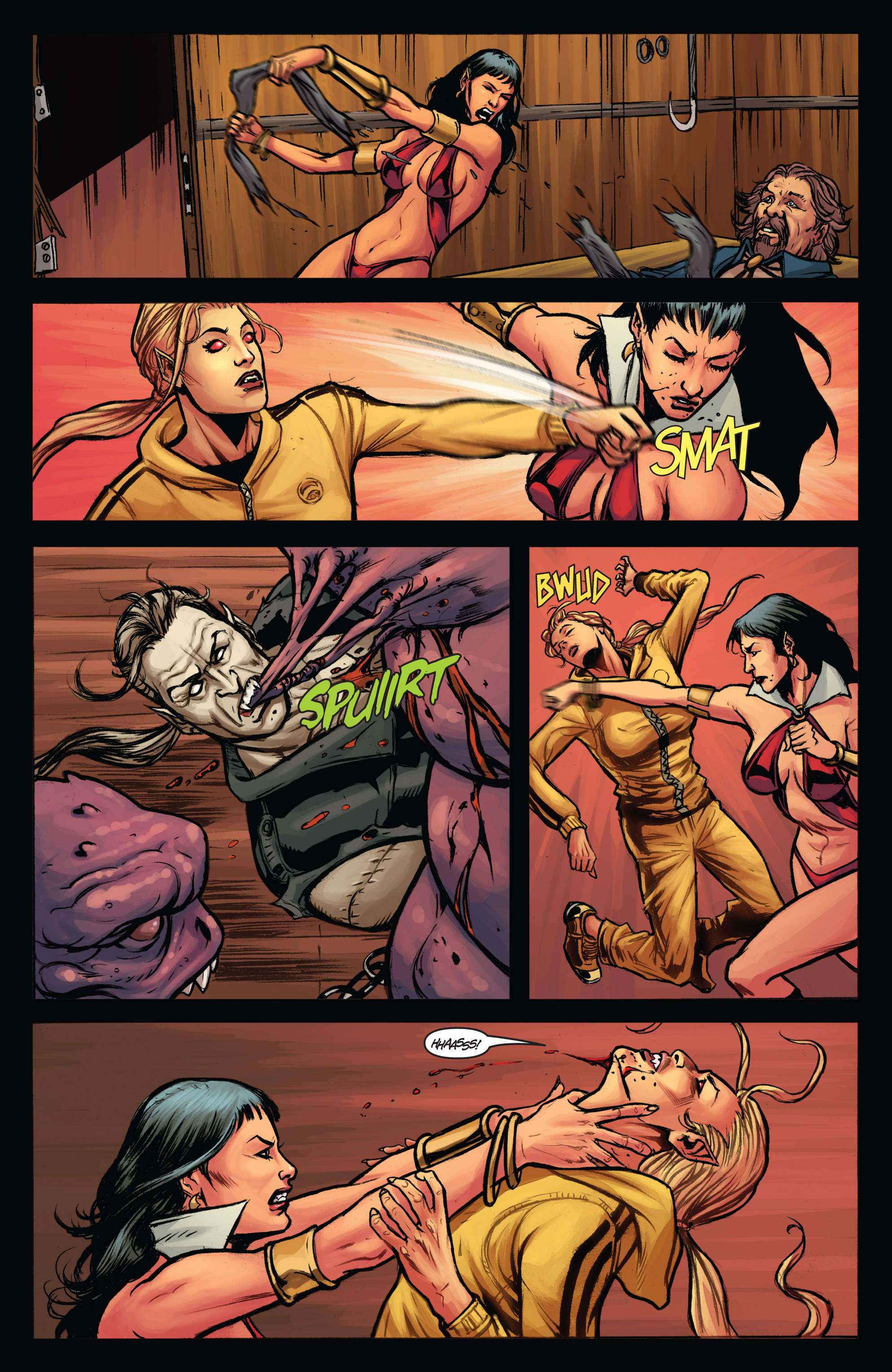 Read online Vampirella: The Red Room comic -  Issue #4 - 7