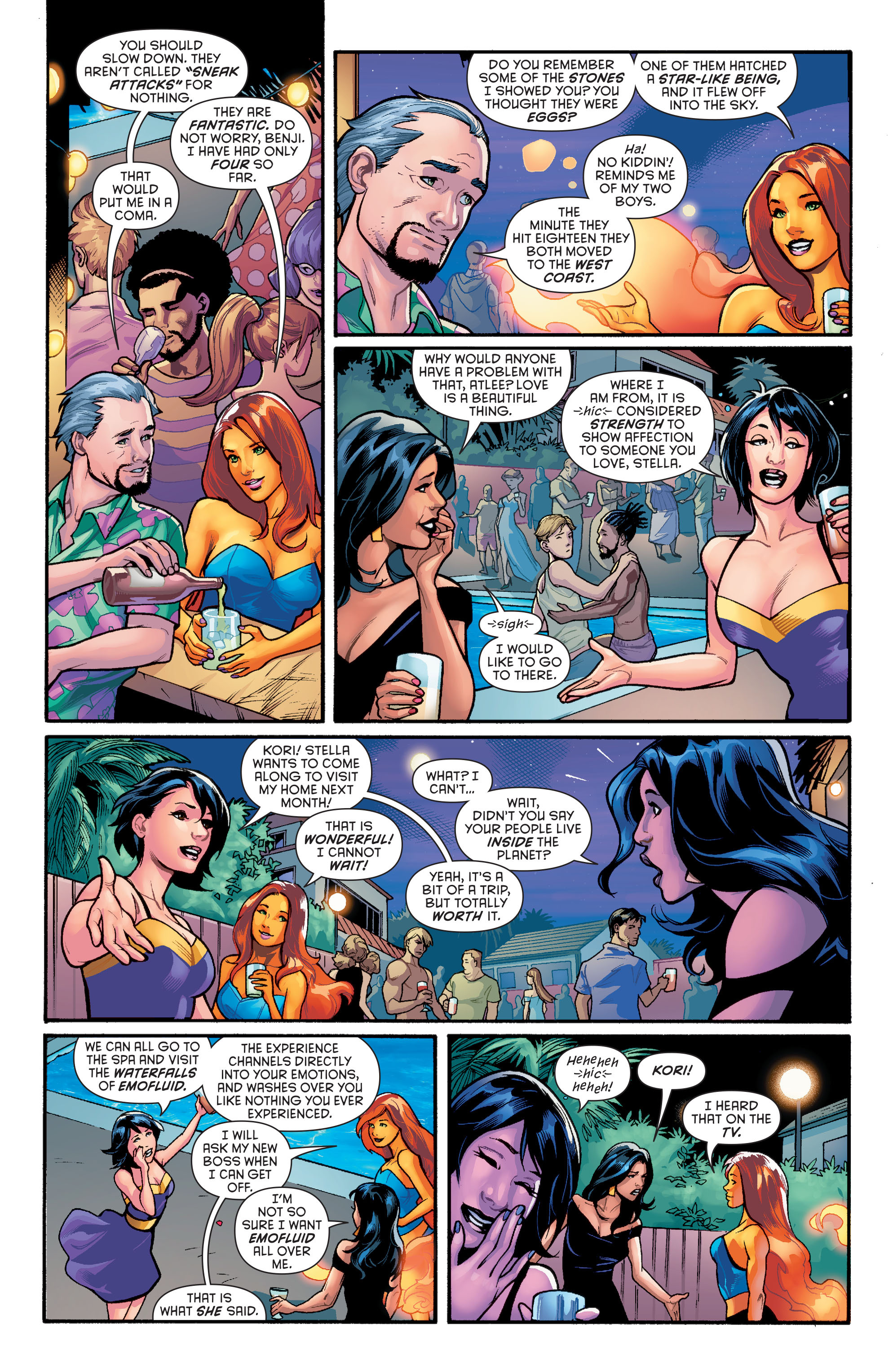 Read online Starfire (2015) comic -  Issue #5 - 21
