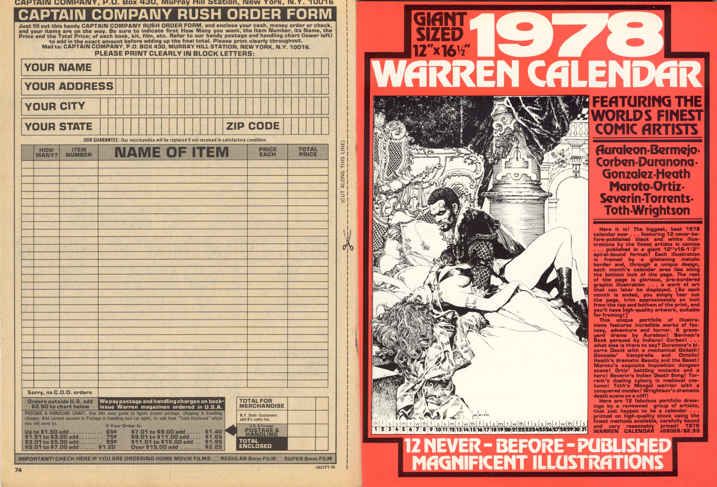 Read online Creepy (1964) comic -  Issue #96 - 61