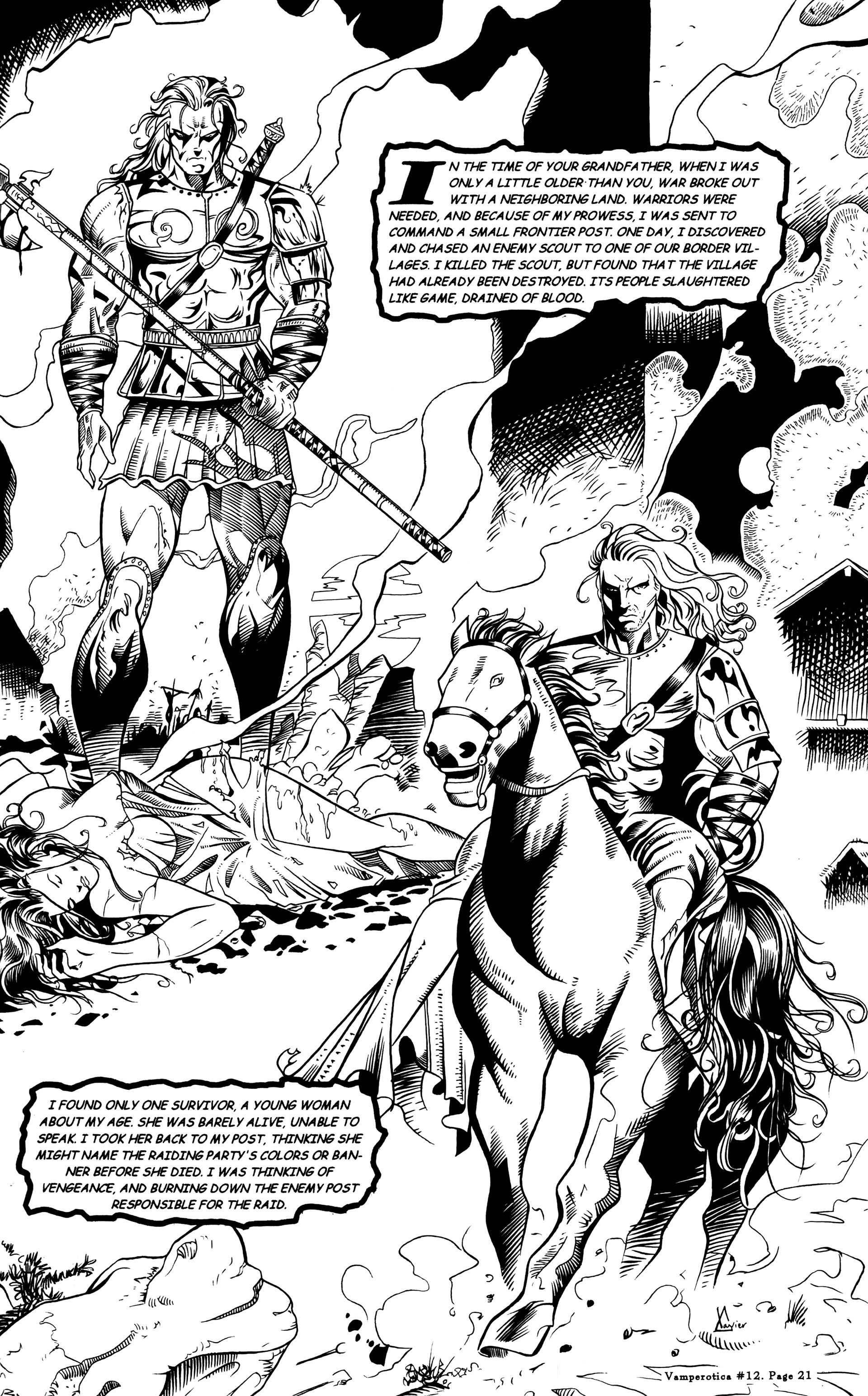 Read online Vamperotica comic -  Issue #12 - 23