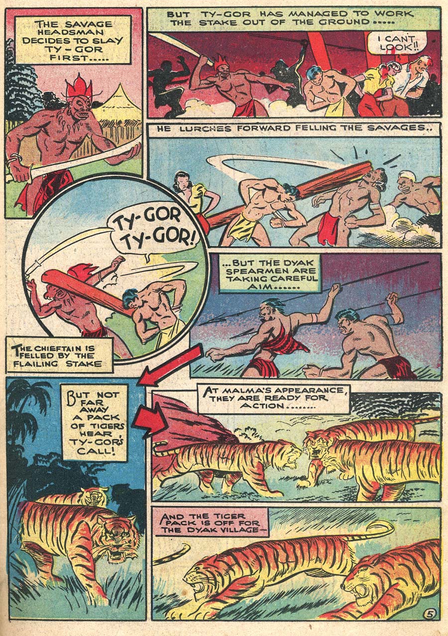 Read online Blue Ribbon Comics (1939) comic -  Issue #5 - 47