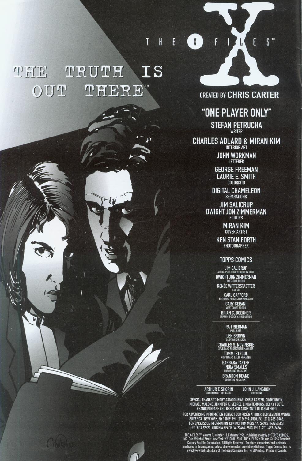 Read online The X-Files (1995) comic -  Issue #13 - 2