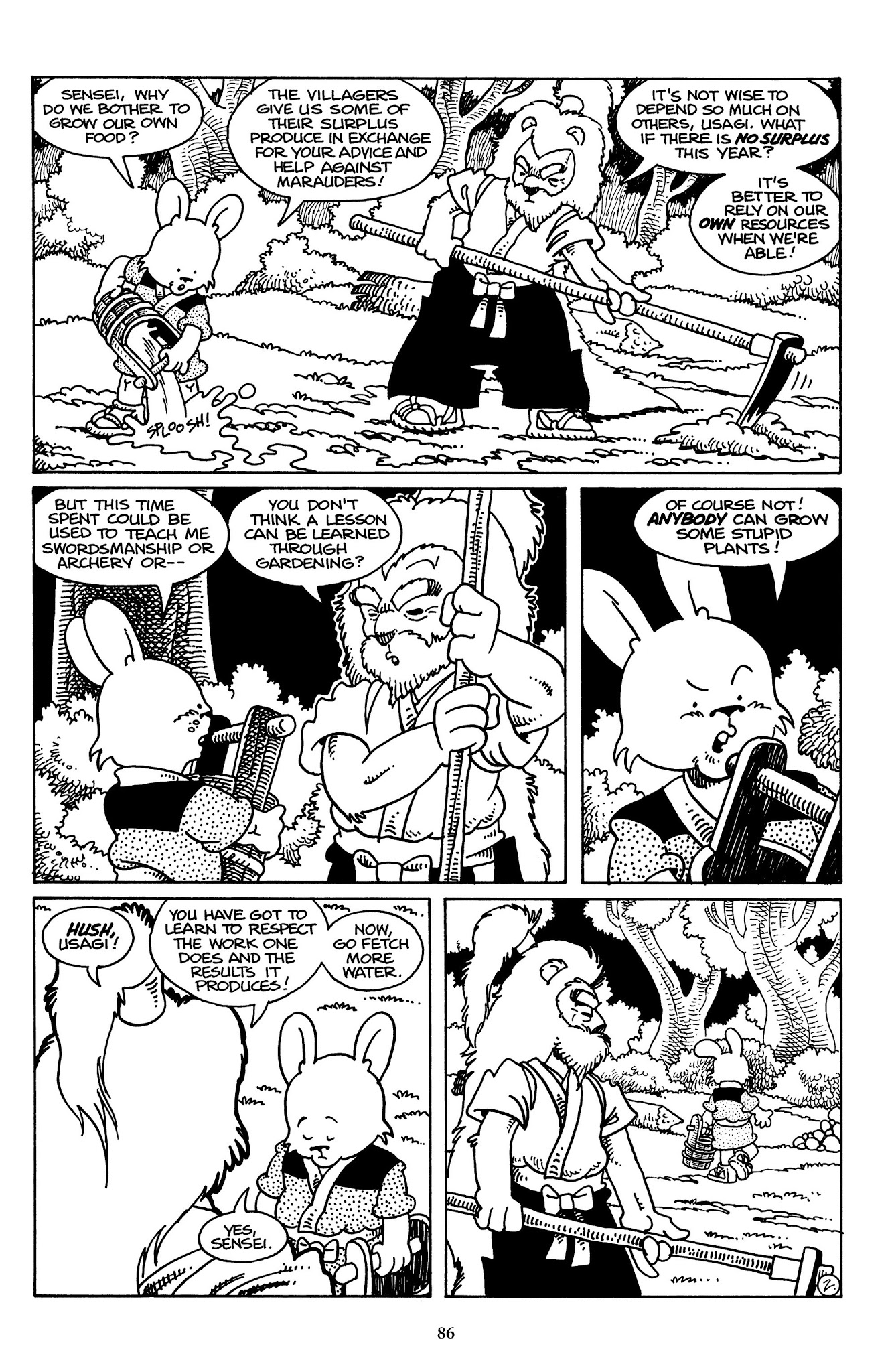 Read online The Usagi Yojimbo Saga comic -  Issue # TPB 1 - 83