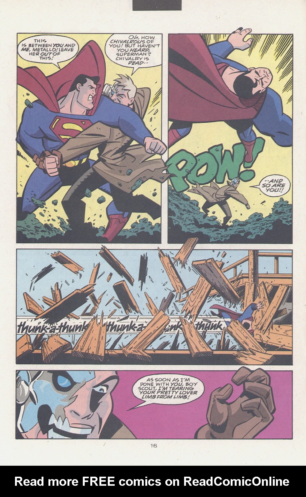 Read online Superman Adventures comic -  Issue #2 - 17