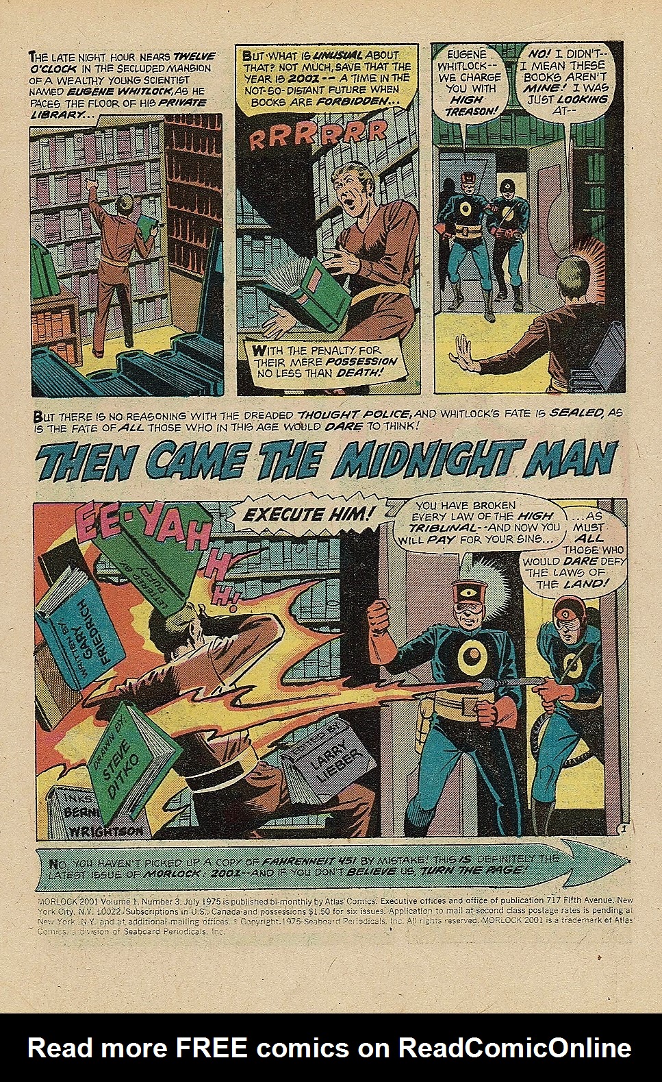 Read online Morlock 2001 comic -  Issue #3 - 3