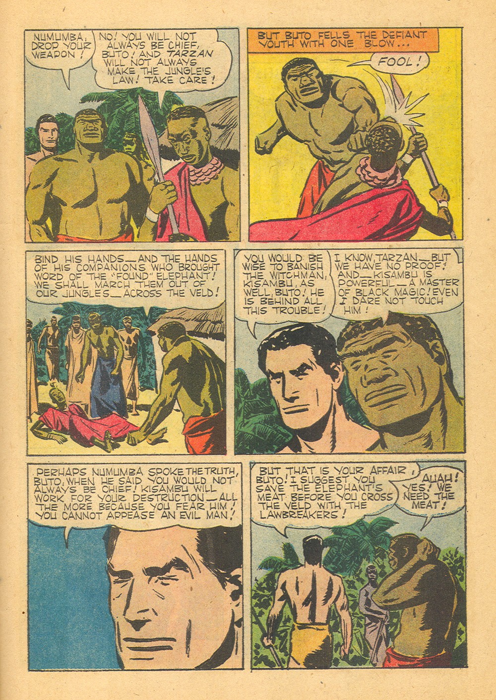 Read online Tarzan (1948) comic -  Issue #125 - 7