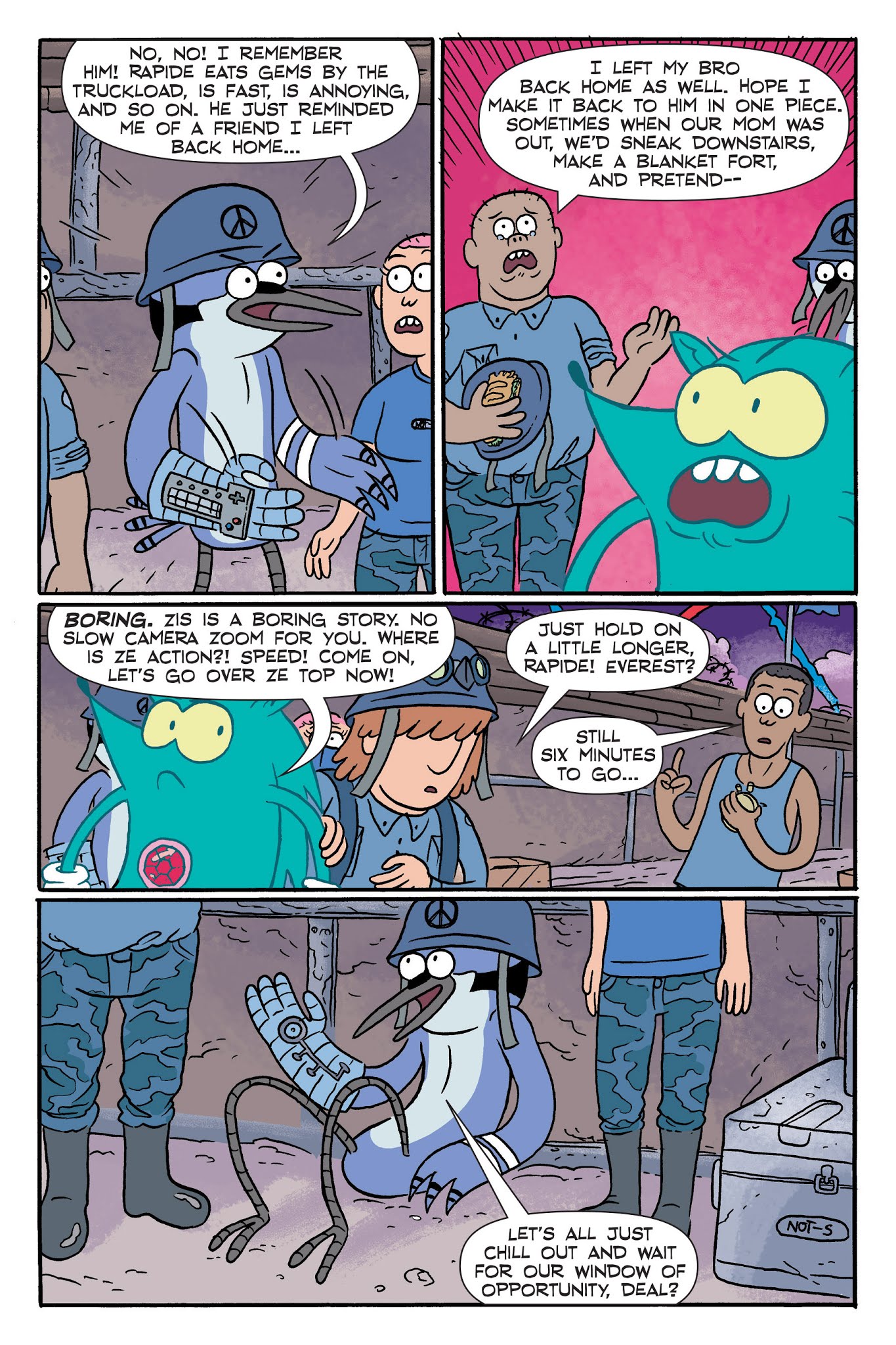 Read online Regular Show: A Clash of Consoles comic -  Issue # TPB (Part 1) - 57