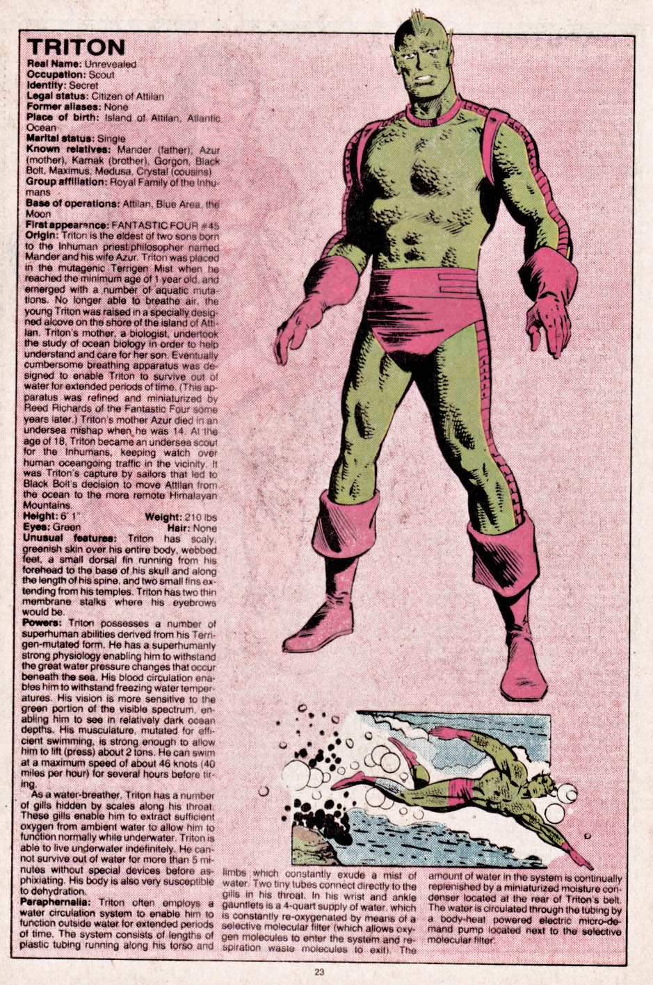 The Official Handbook of the Marvel Universe issue 11 - Page 24