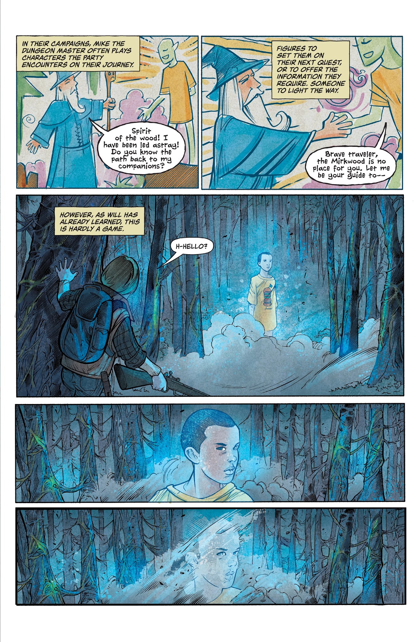 Read online Stranger Things comic -  Issue #1 - 17