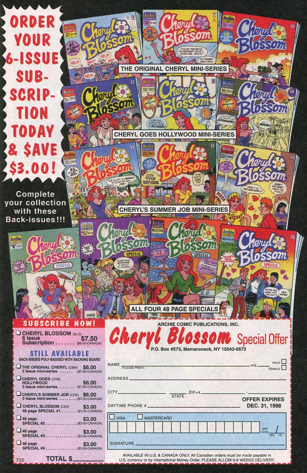 Read online Archie & Friends (1992) comic -  Issue #33 - 34