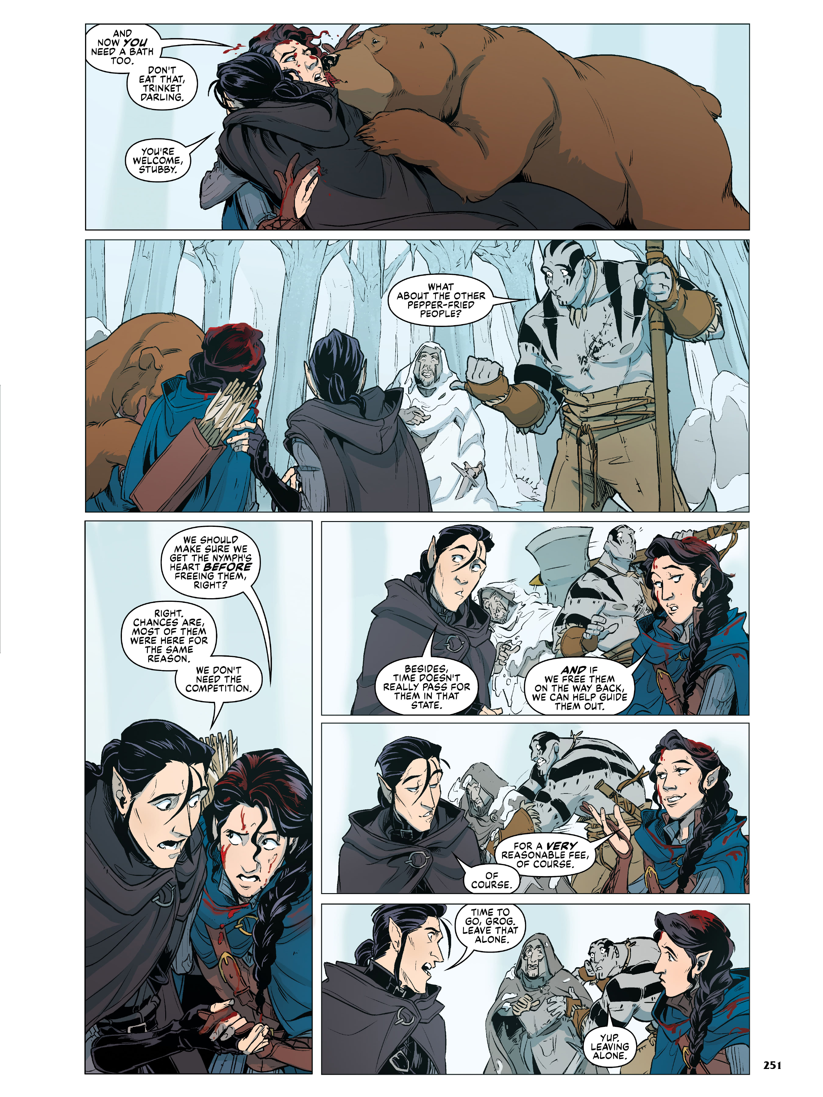 Read online Critical Role Vox Machina Origins comic -  Issue # (2019) _TPB Library Edition (Part 3) - 52