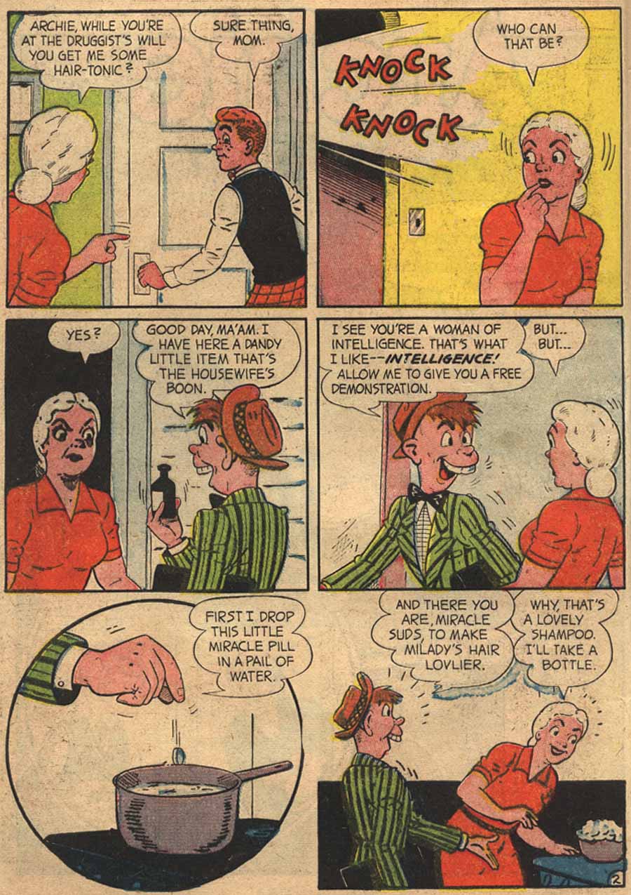 Read online Pep Comics comic -  Issue #63 - 4