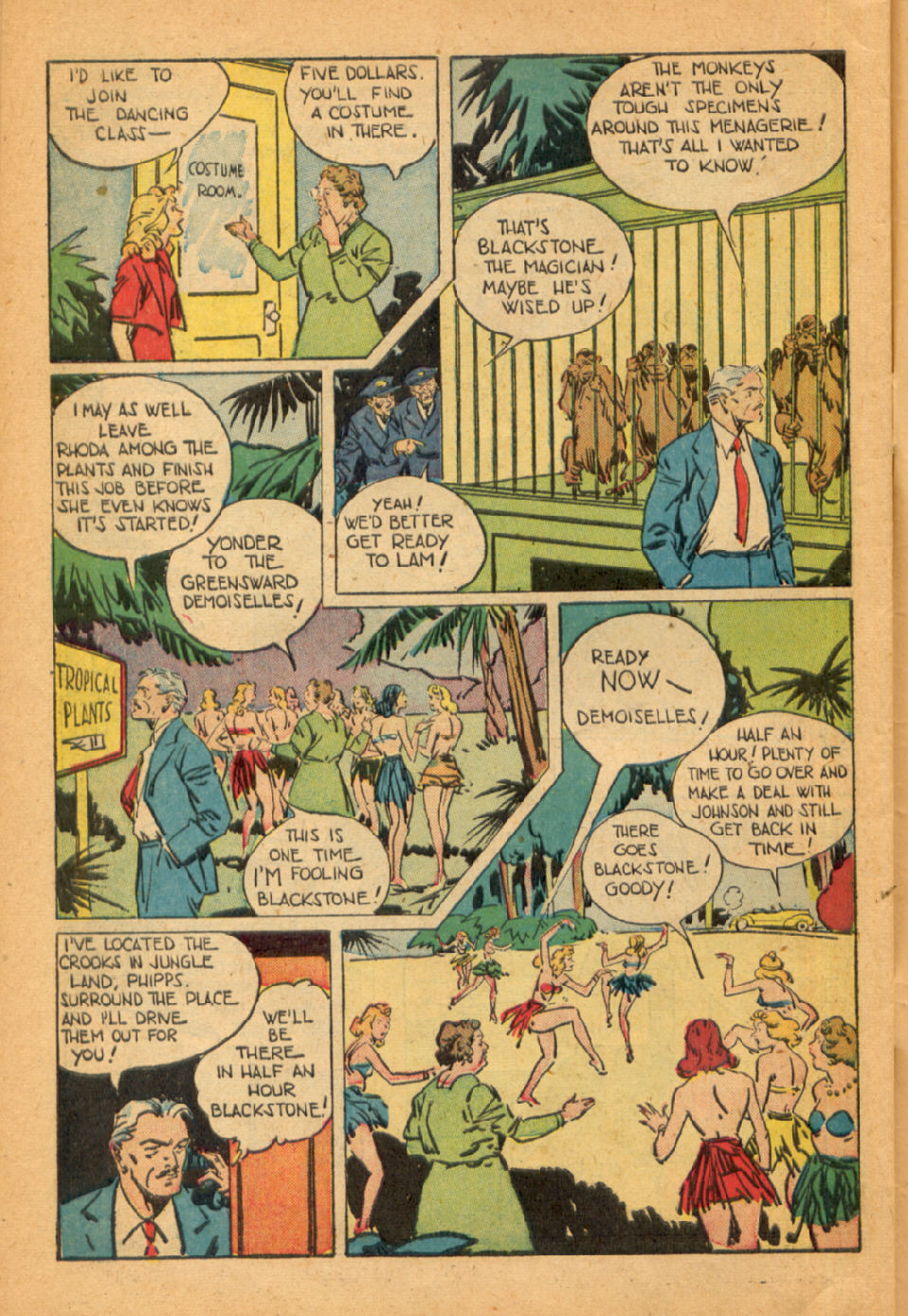 Read online Super-Magician Comics comic -  Issue #45 - 46