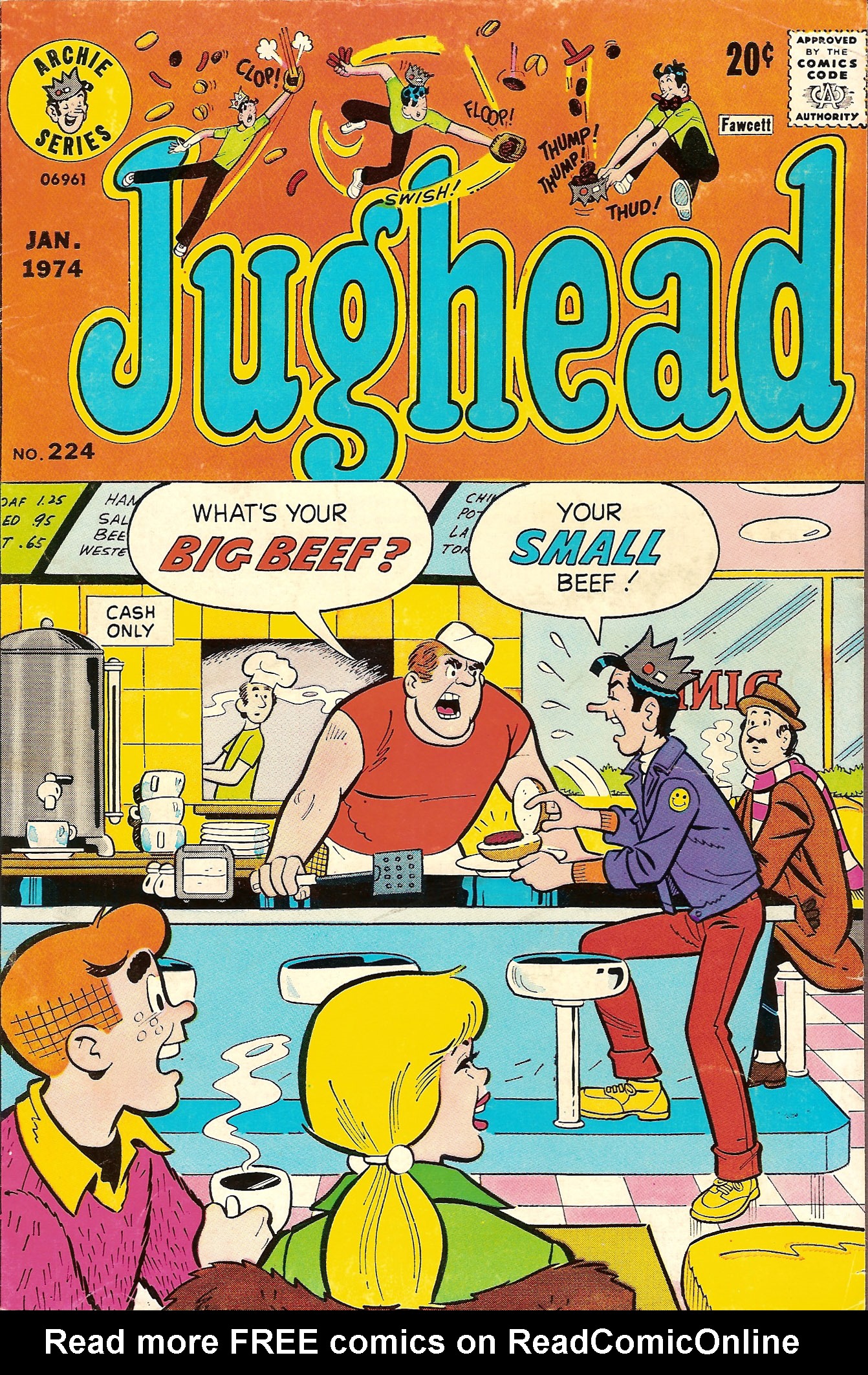 Read online Jughead (1965) comic -  Issue #224 - 1
