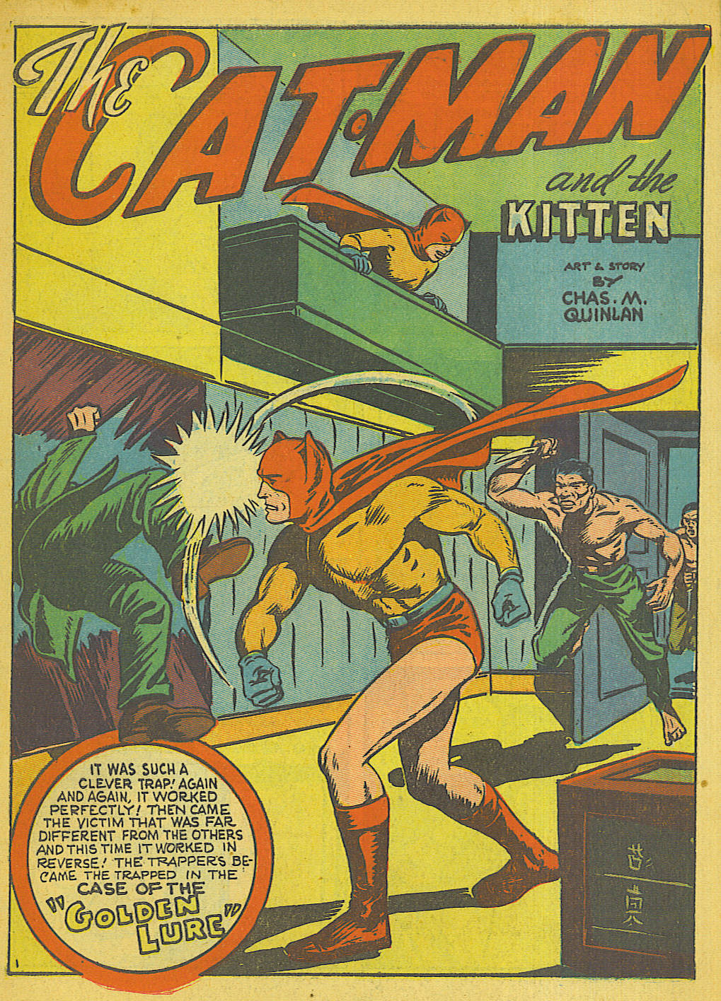 Read online Cat-Man Comics comic -  Issue #18 - 2