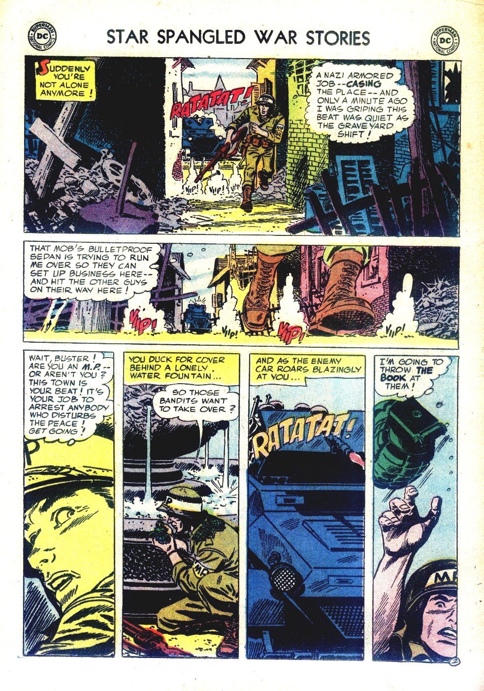 Read online Star Spangled War Stories (1952) comic -  Issue #49 - 22