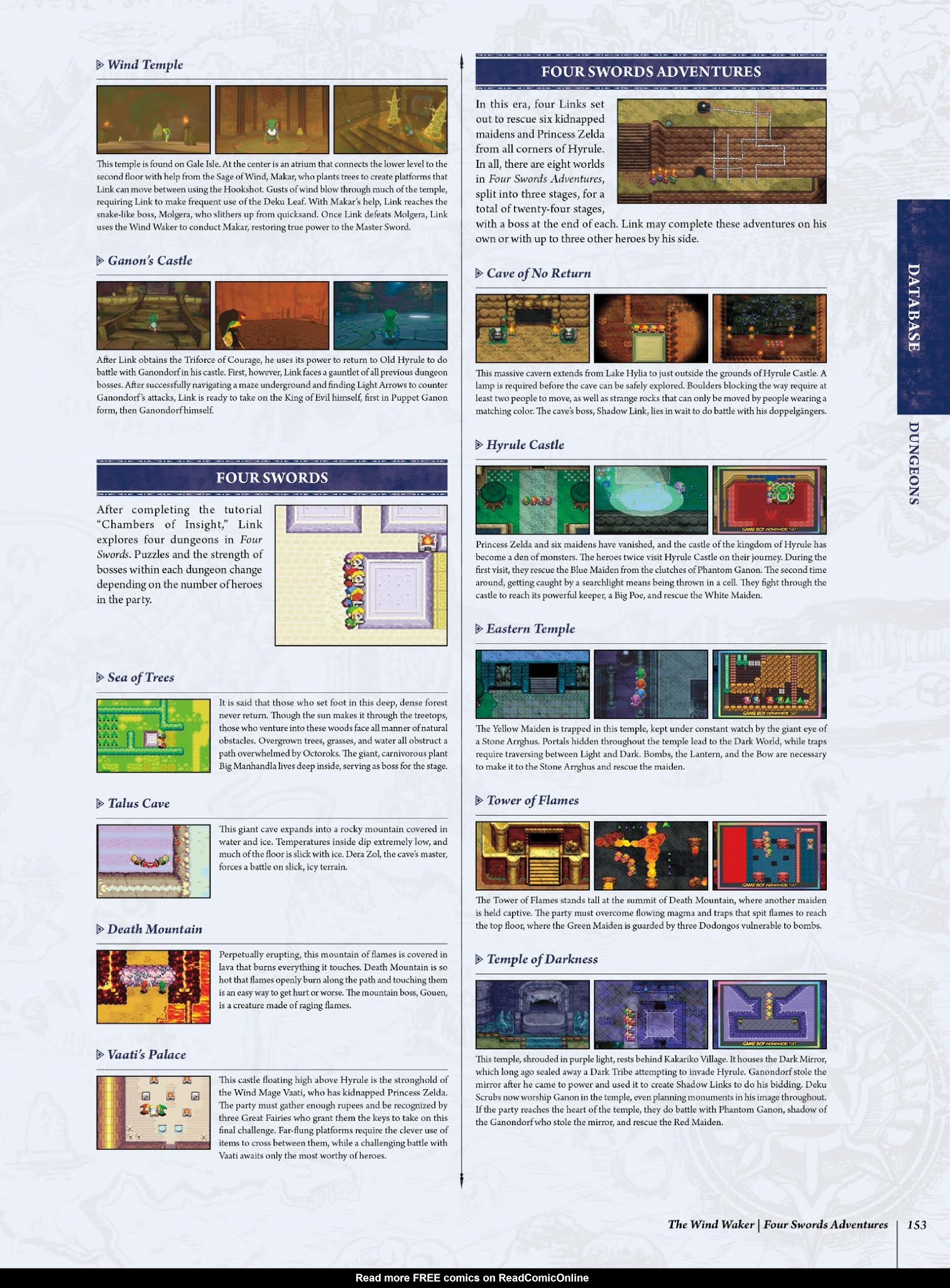 Read online The Legend of Zelda Encyclopedia comic -  Issue # TPB (Part 2) - 57