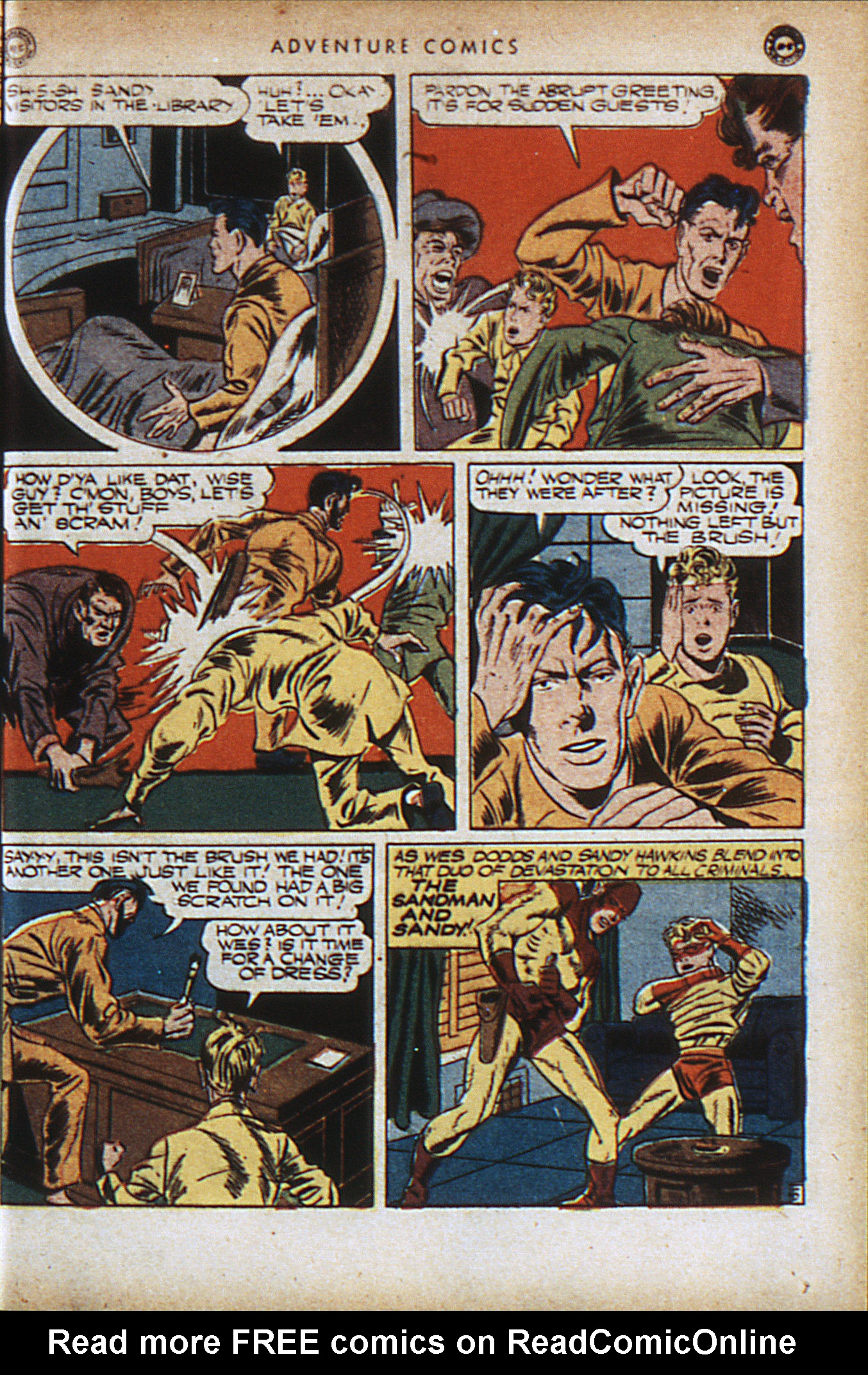 Read online Adventure Comics (1938) comic -  Issue #95 - 8
