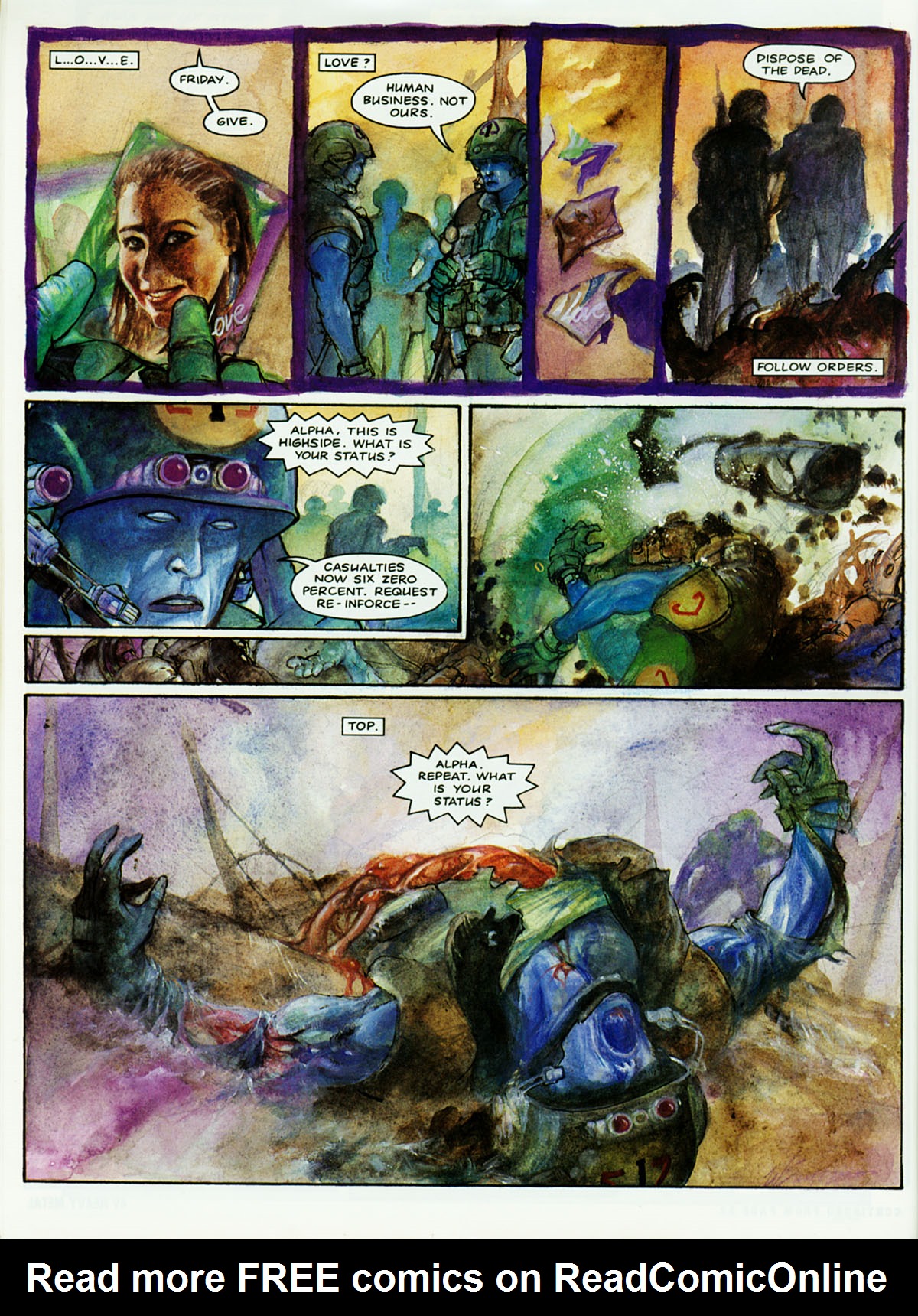 Read online Rogue Trooper: The War Machine comic -  Issue # TPB - 20