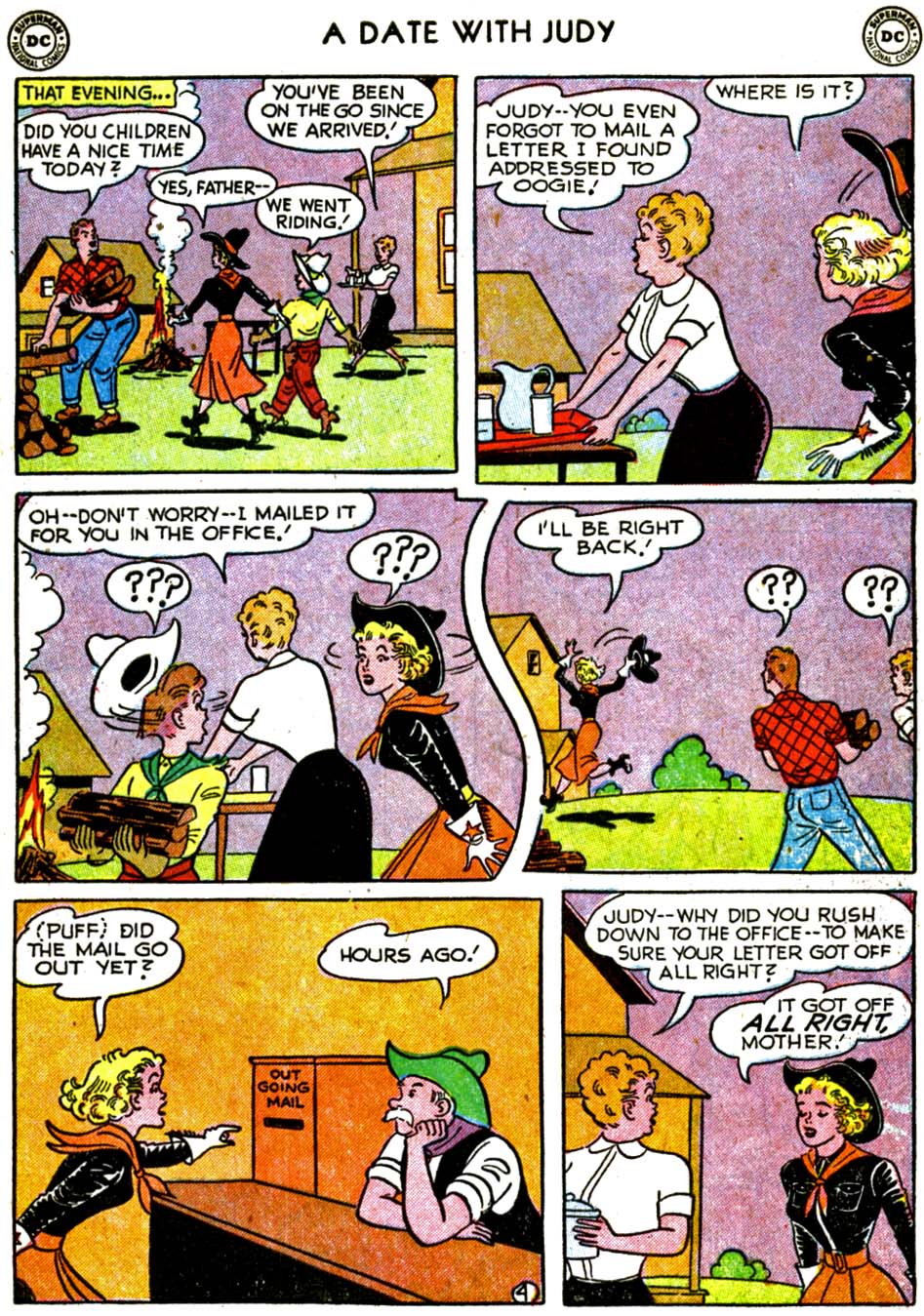 Read online A Date with Judy comic -  Issue #29 - 37