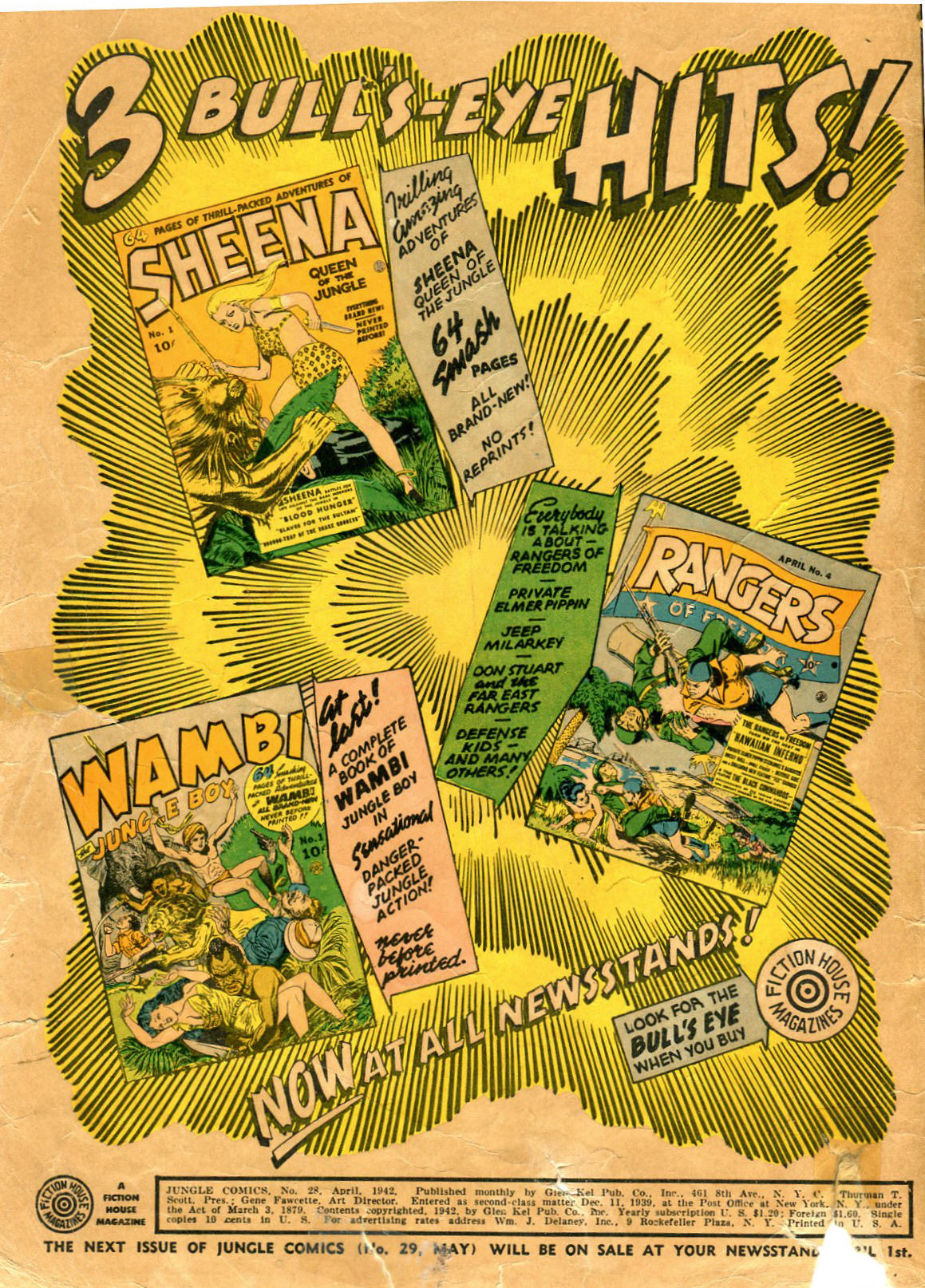 Read online Jungle Comics comic -  Issue #28 - 3