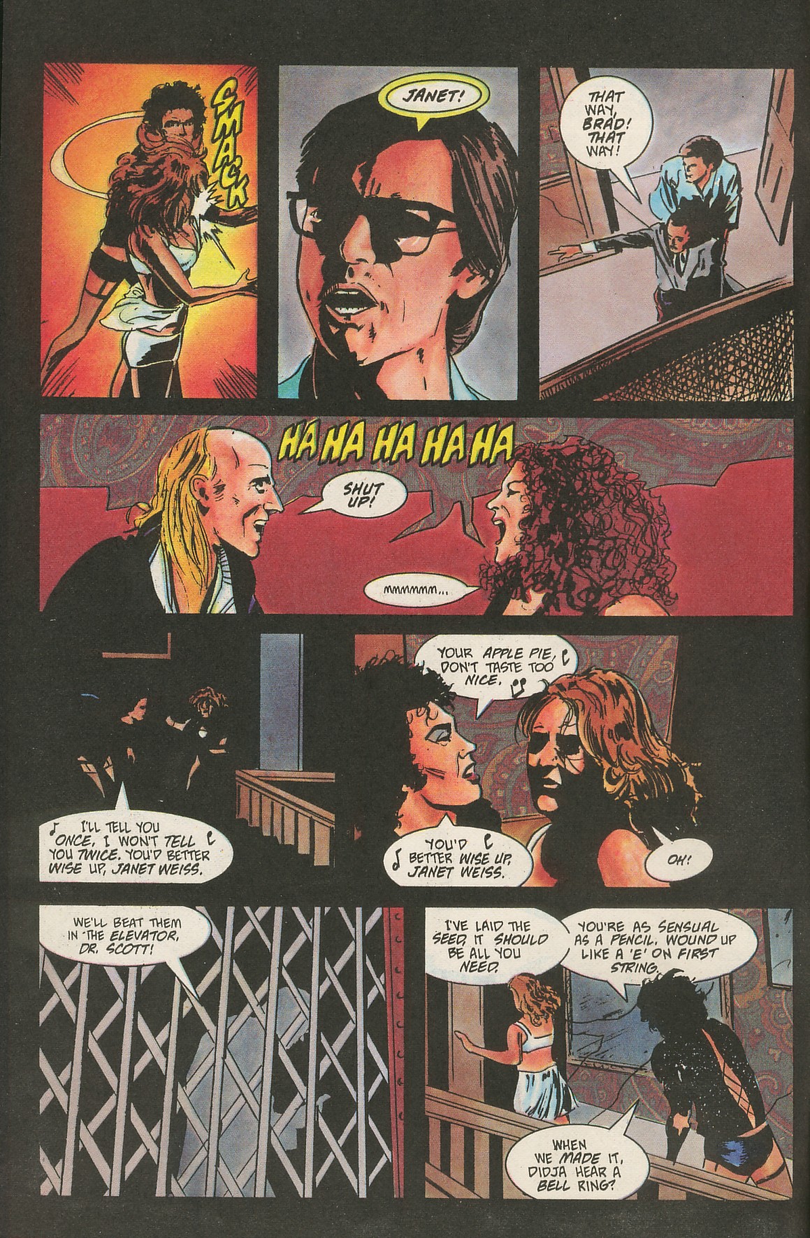 Read online The Rocky Horror Picture Show: The Comic Book comic -  Issue #3 - 4