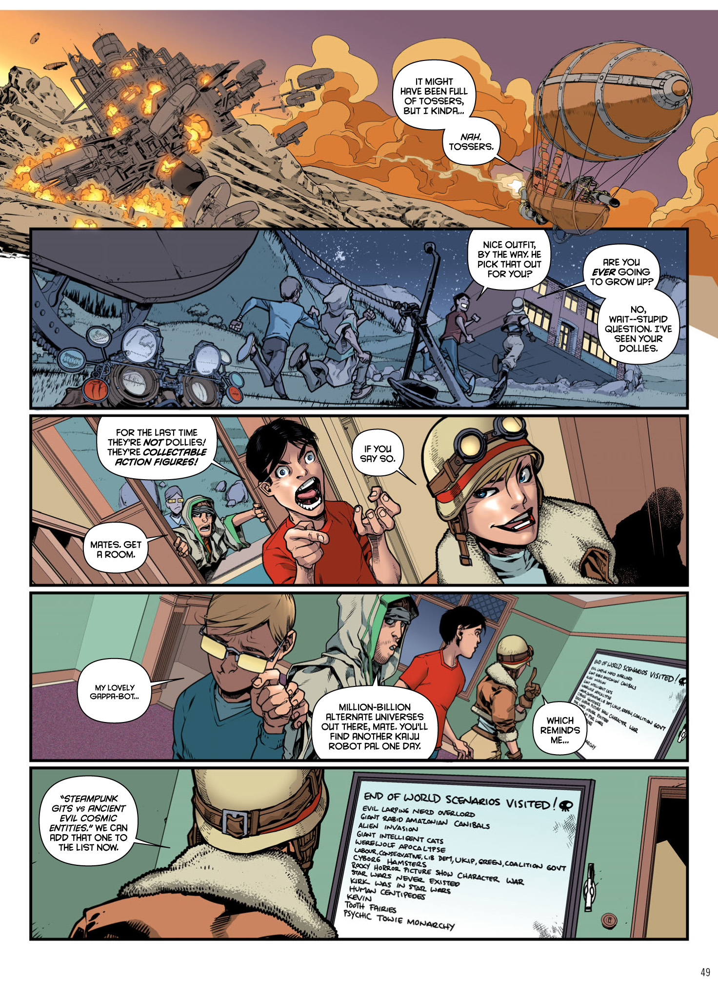 Read online Survival Geeks comic -  Issue # TPB - 51