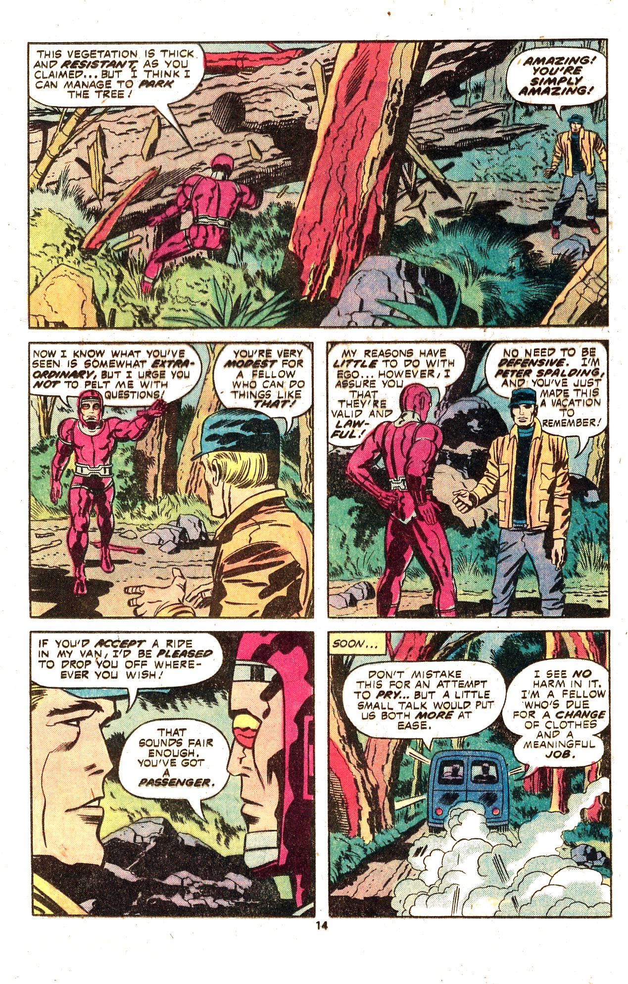 Read online Machine Man (1978) comic -  Issue #1 - 17