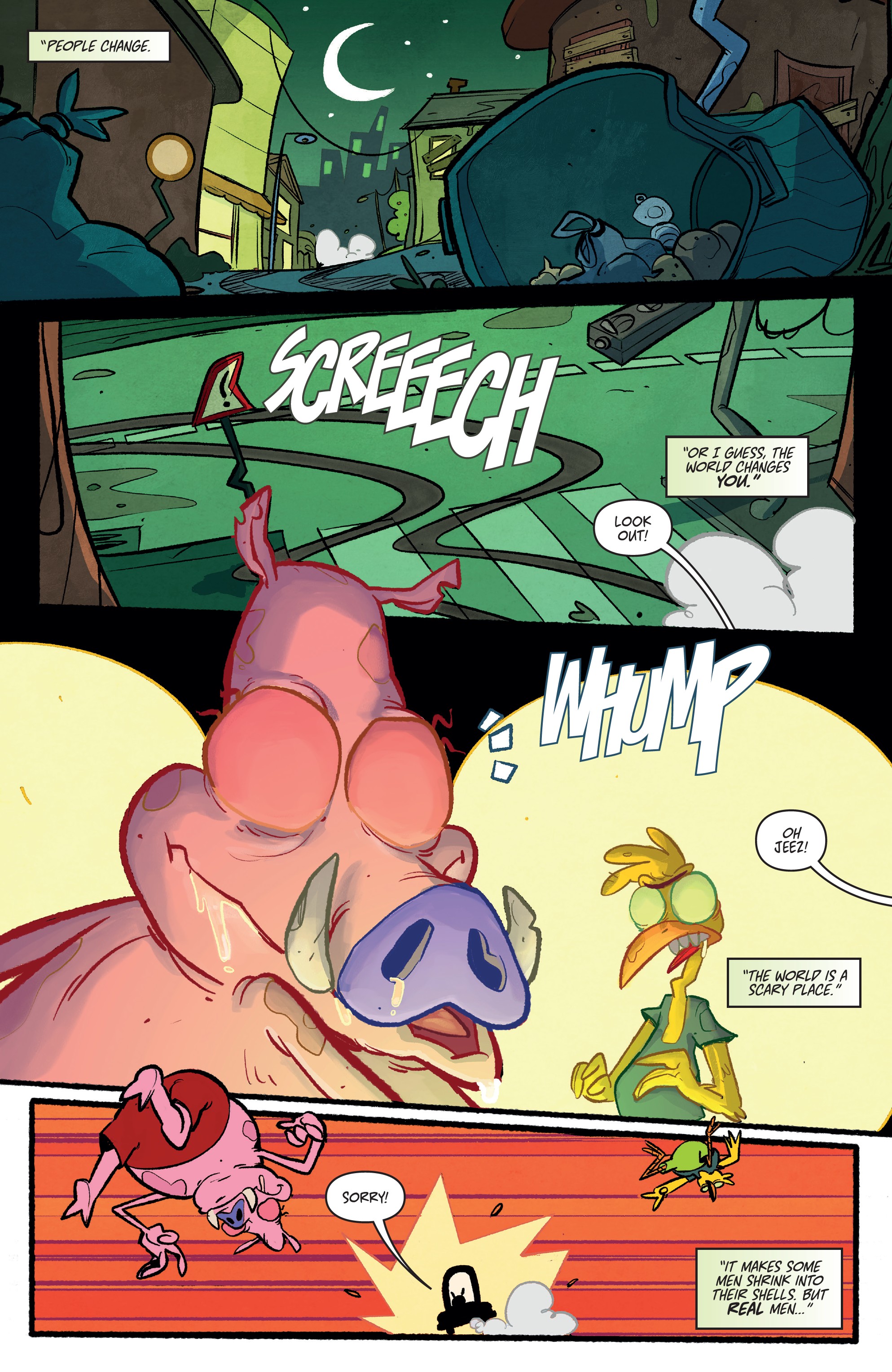 Read online Rocko's Modern Afterlife comic -  Issue #2 - 3