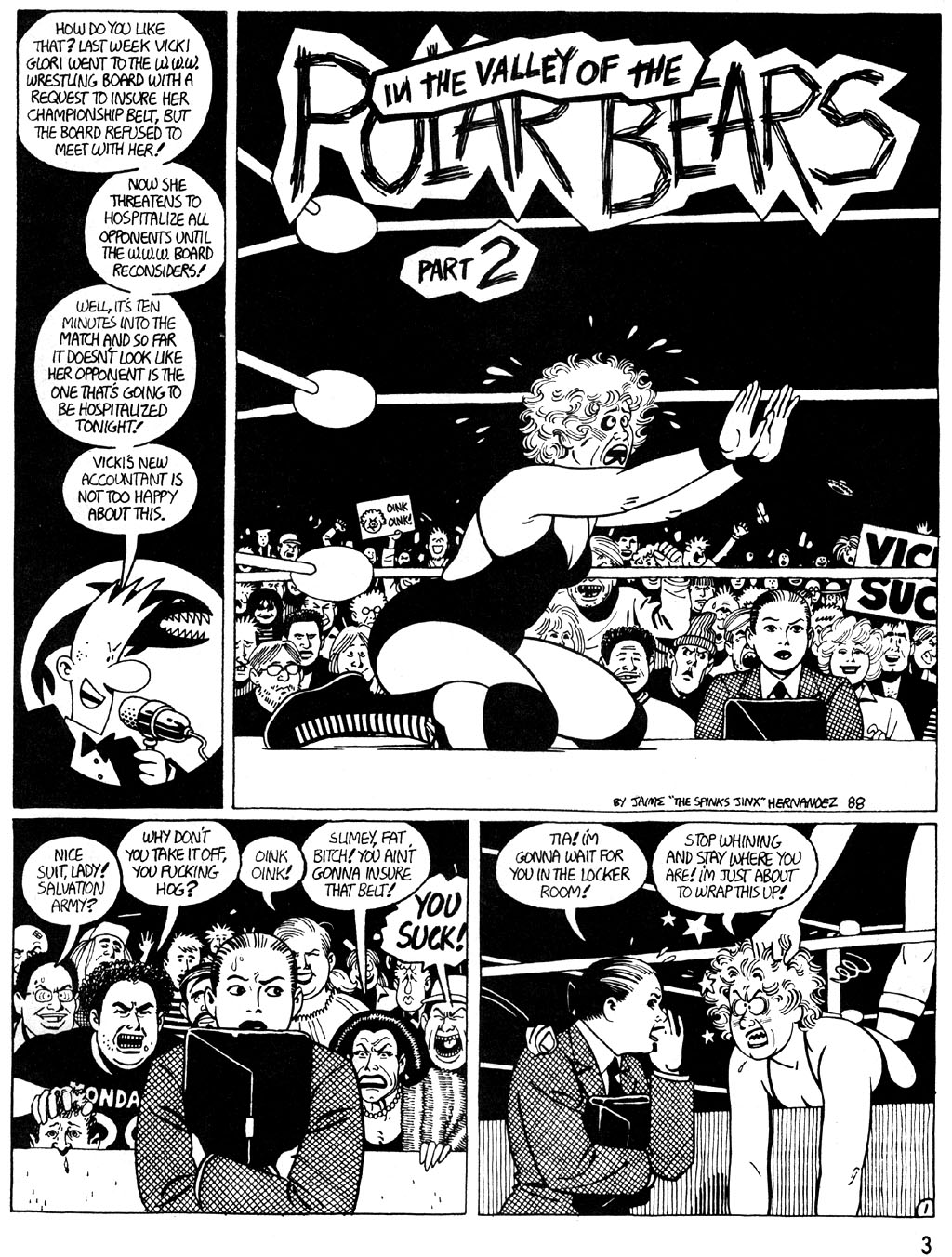 Read online Love and Rockets (1982) comic -  Issue #27 - 5