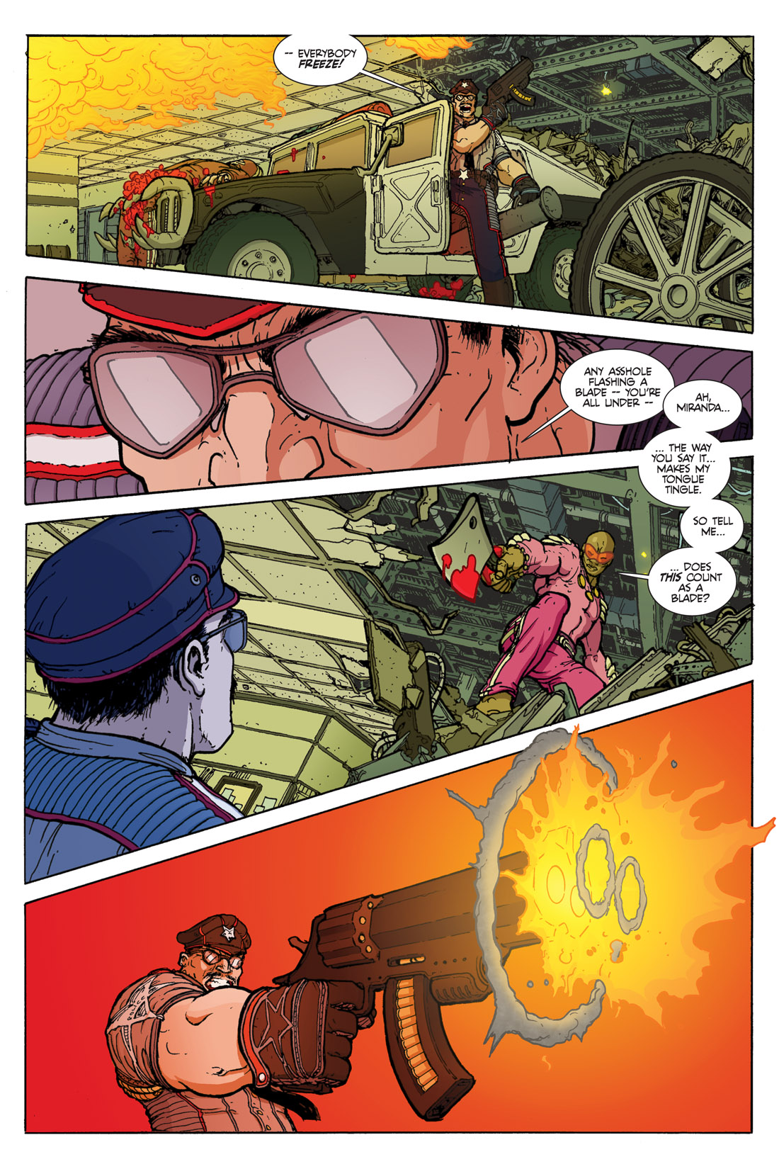 Read online Officer Downe: Bigger, Better, Bastard Edition comic -  Issue # TPB - 26