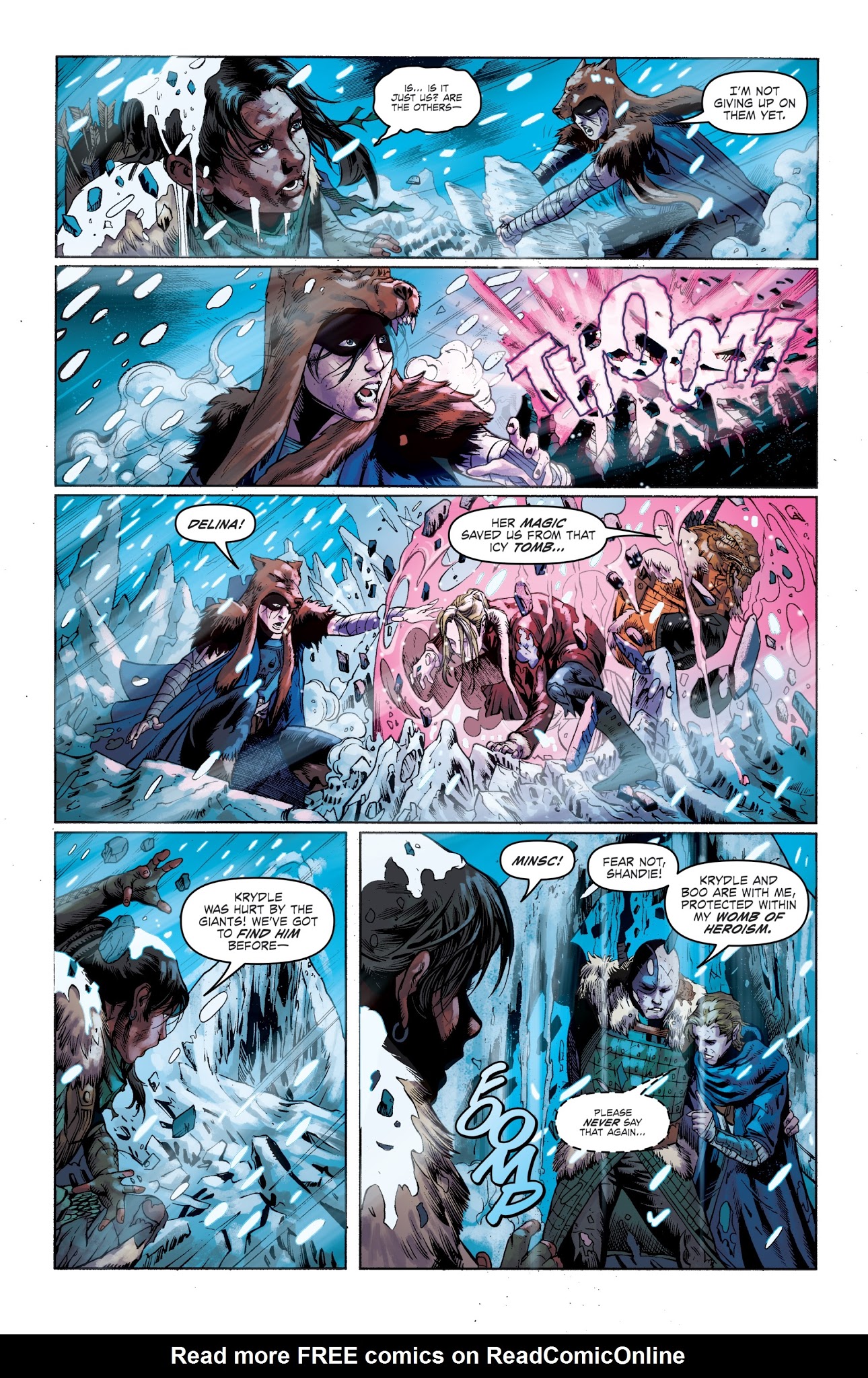 Read online Dungeons & Dragons: Frost Giant's Fury comic -  Issue #4 - 6