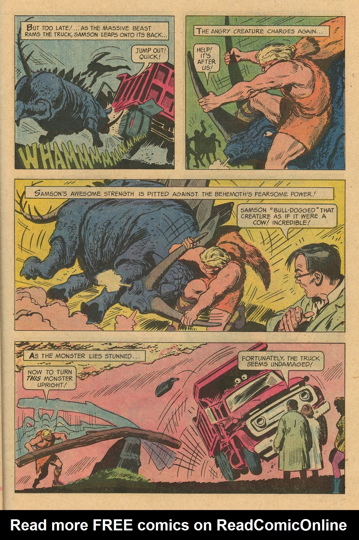 Read online Mighty Samson (1964) comic -  Issue #3 - 23
