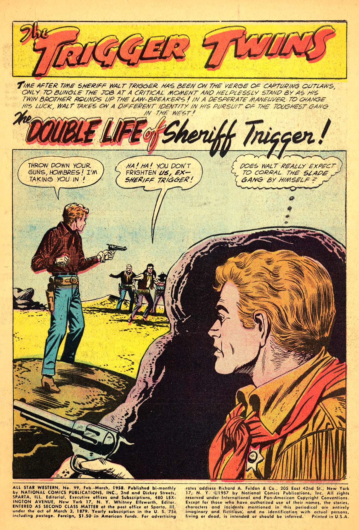 Read online All-Star Western (1951) comic -  Issue #99 - 3