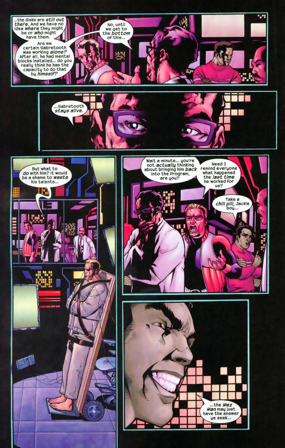 Read online Weapon X (2002) comic -  Issue #4 - 18
