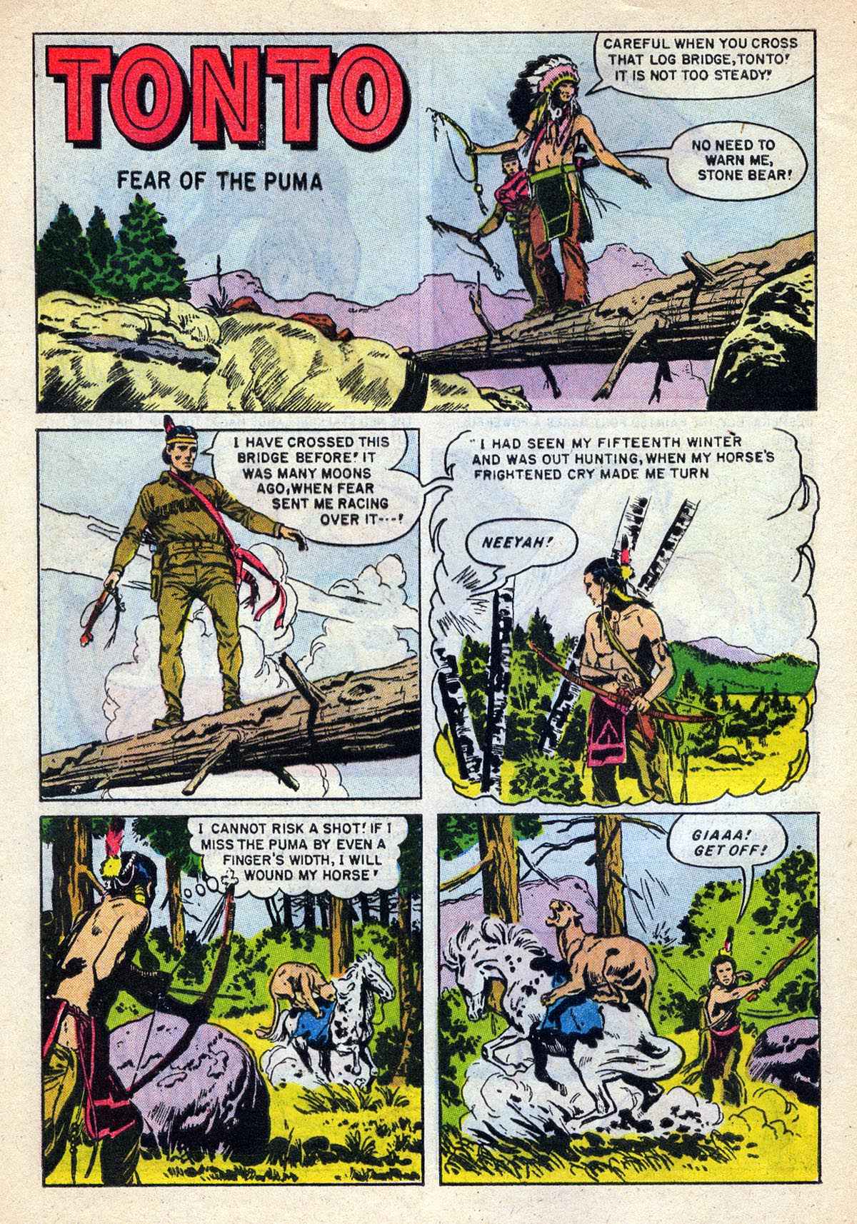 Read online Lone Ranger's Companion Tonto comic -  Issue #33 - 28
